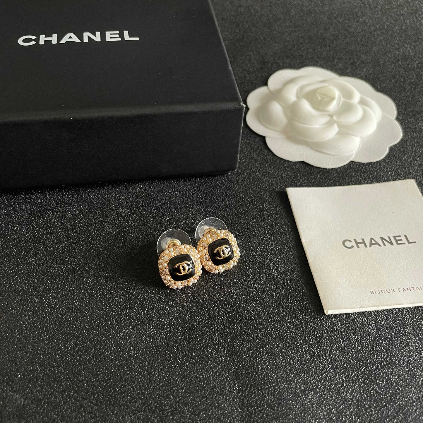 26FW New Double-C Stud Earrings