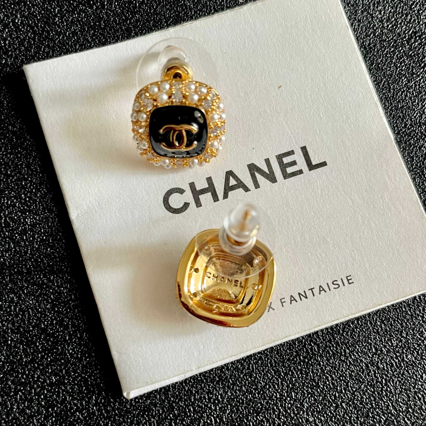 26FW New Double-C Stud Earrings