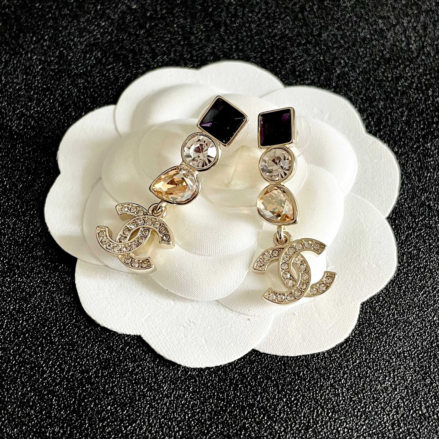 26FW New Double-C Stud Earrings