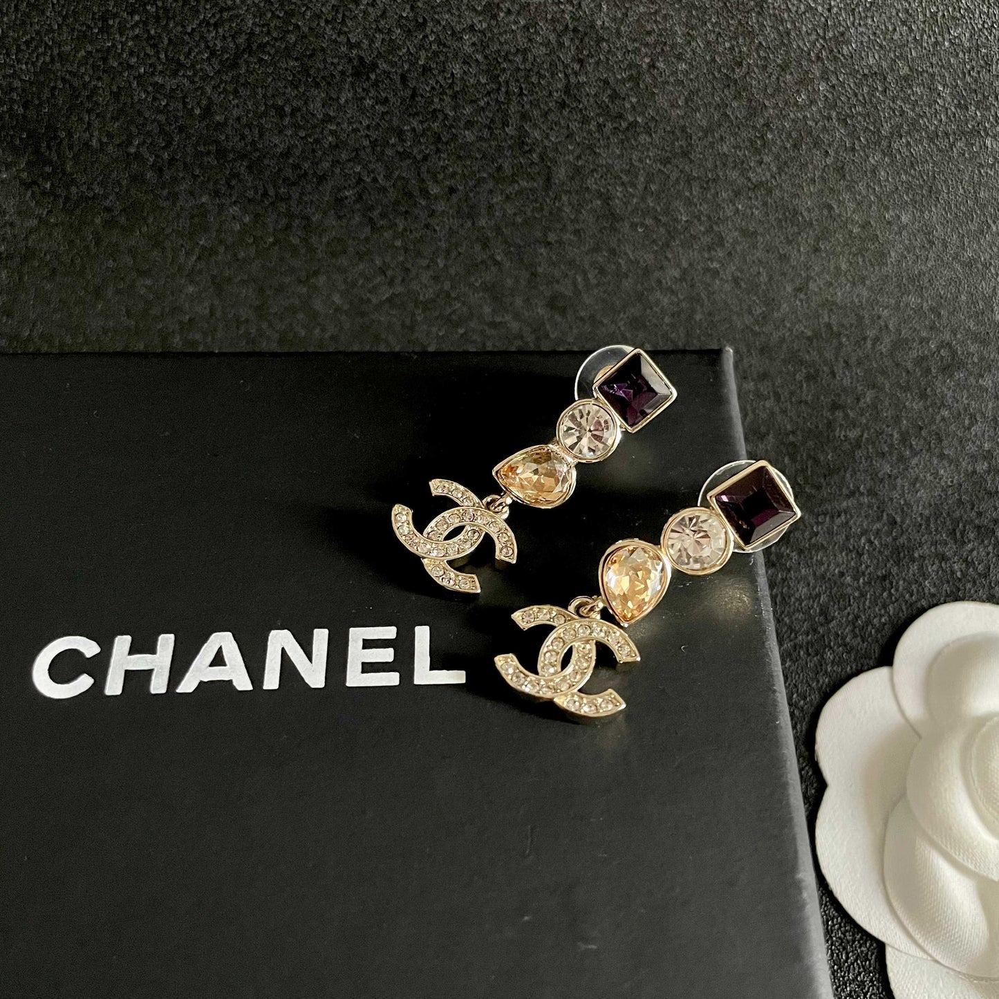 26FW New Double-C Stud Earrings