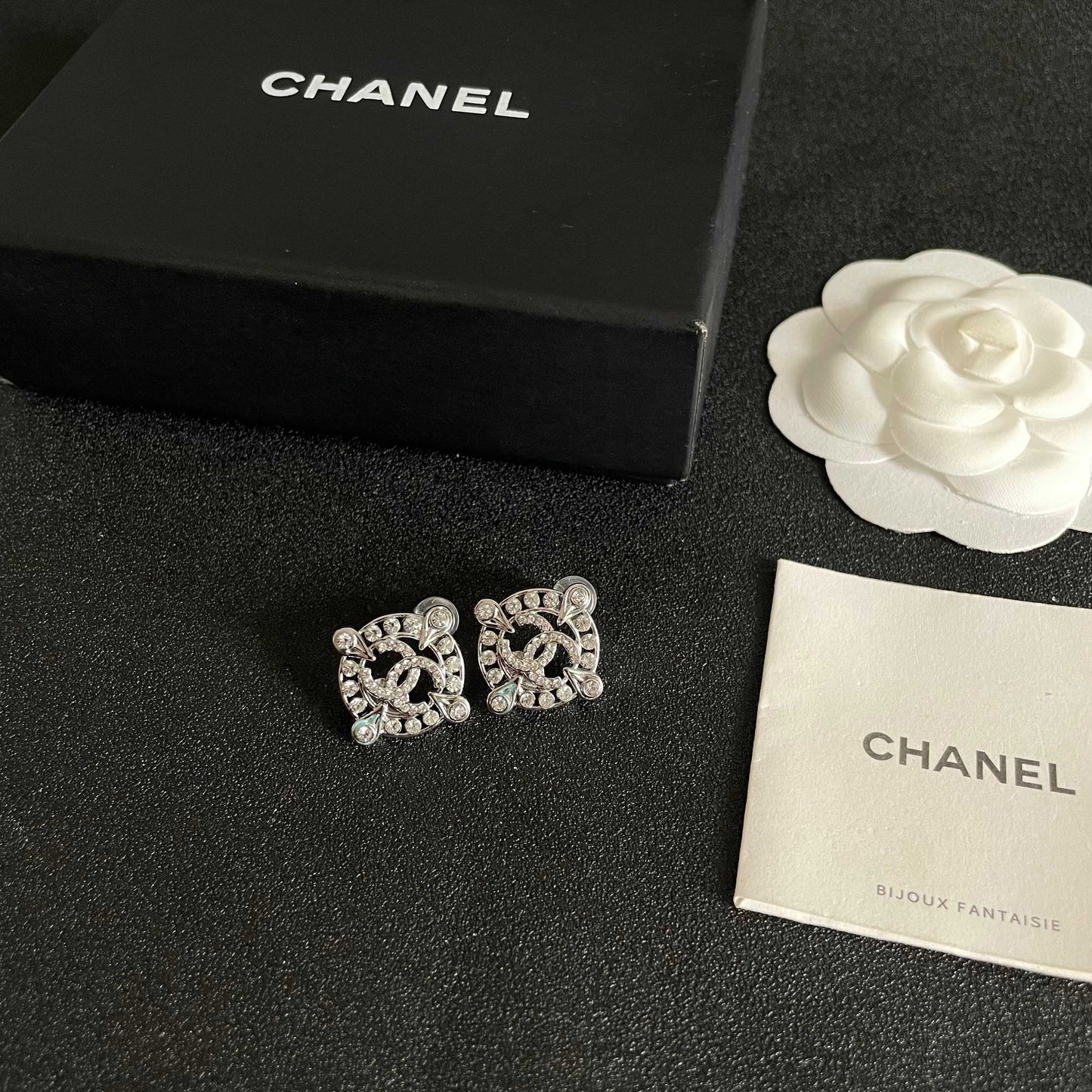 26FW New Double-C Stud Earrings