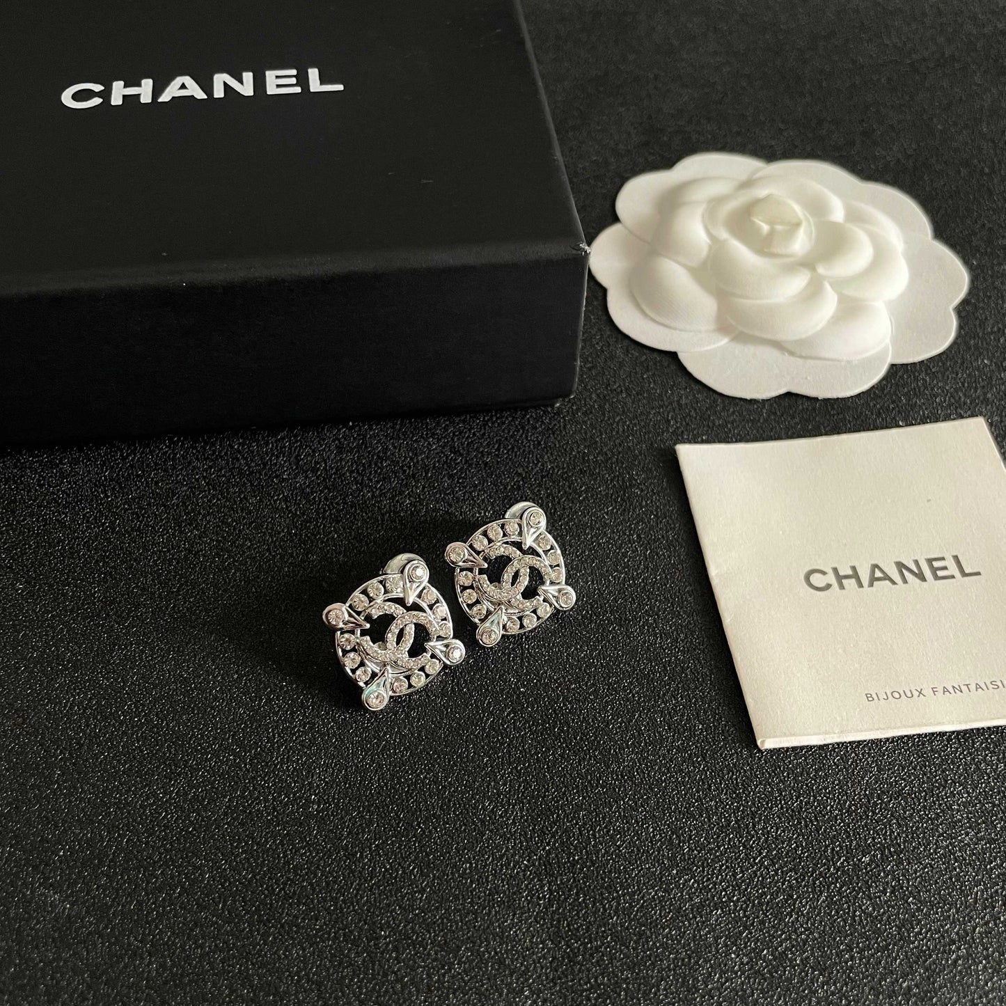26FW New Double-C Stud Earrings