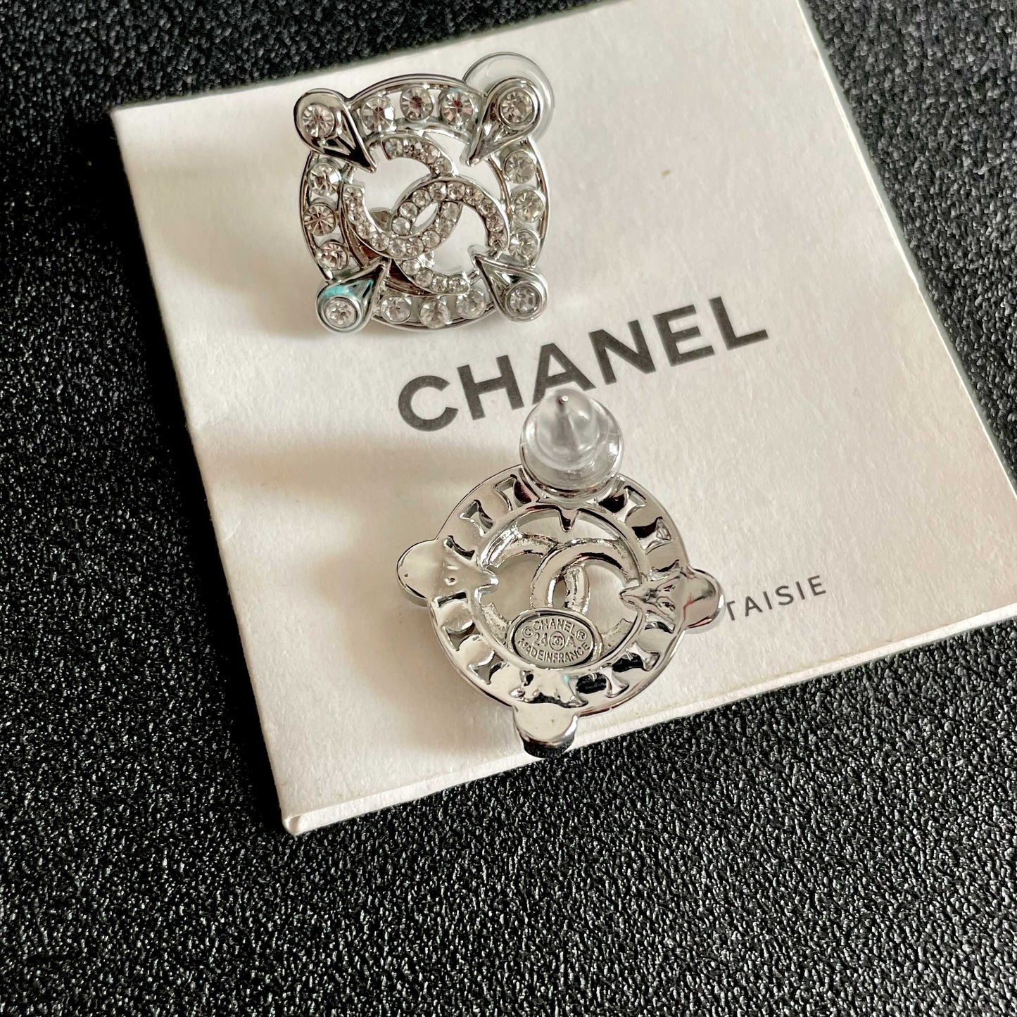 26FW New Double-C Stud Earrings