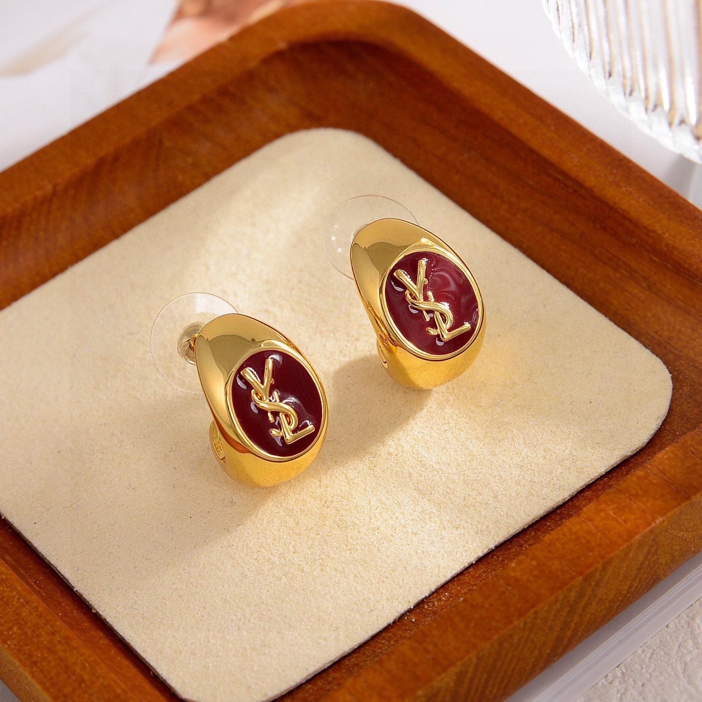 26FW New Letter Stud Earrings