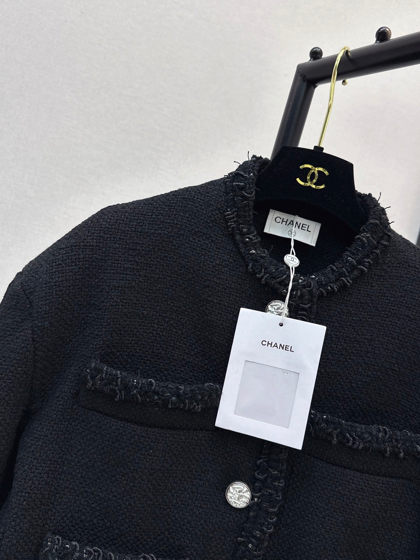 26FW New Cropped Tweed Jacket with Trim 🖤