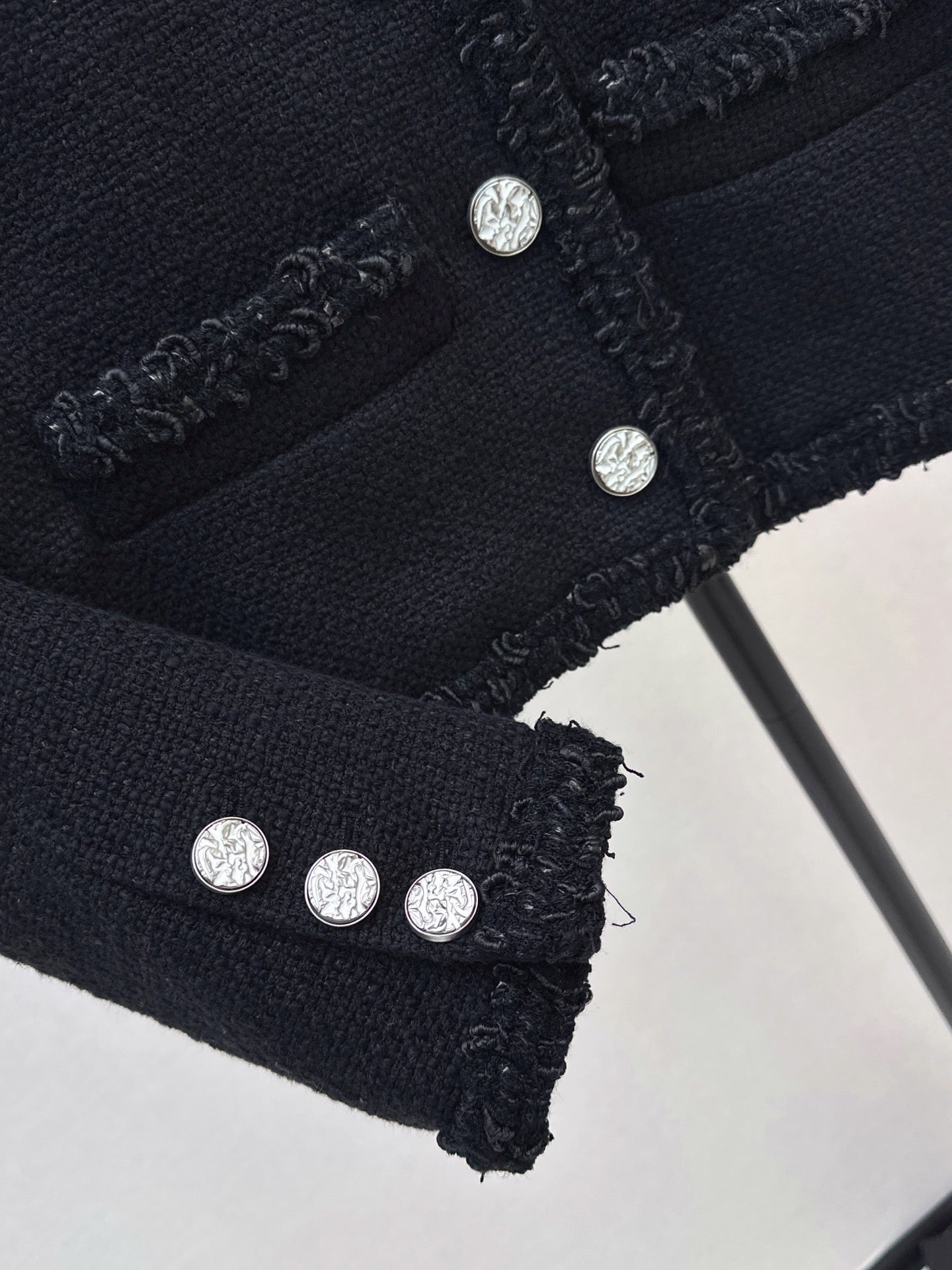 26FW New Cropped Tweed Jacket with Trim 🖤