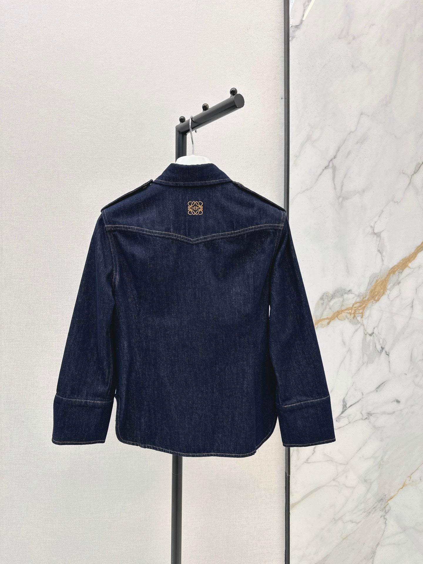 26FW New Slim-Fit Lapel Denim Shirt Jacket 🖤