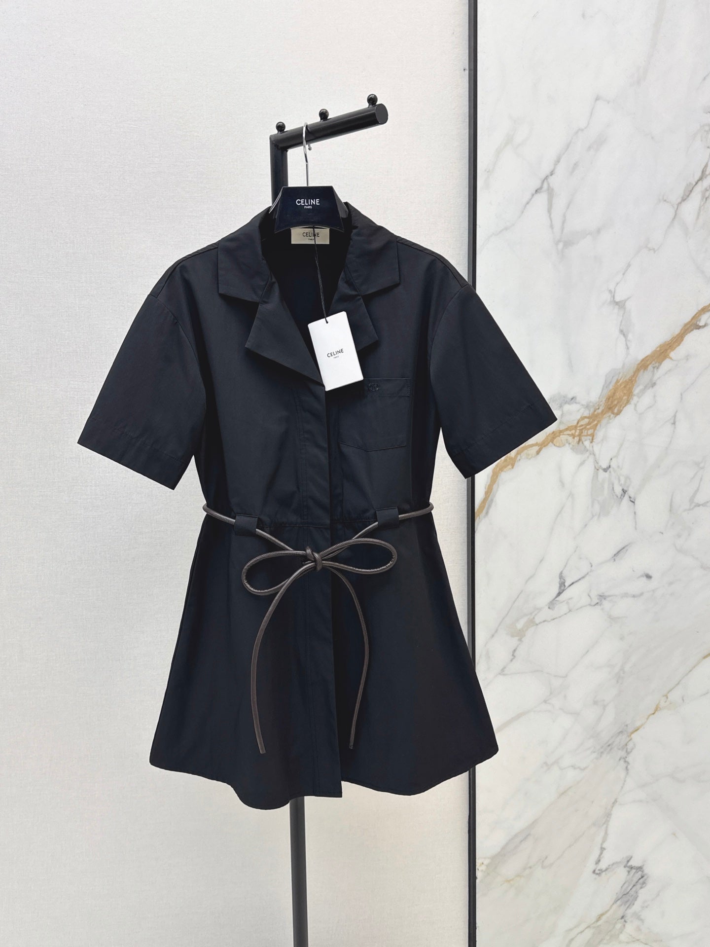 26FW New Triomphe Embroidery Dress 🖤