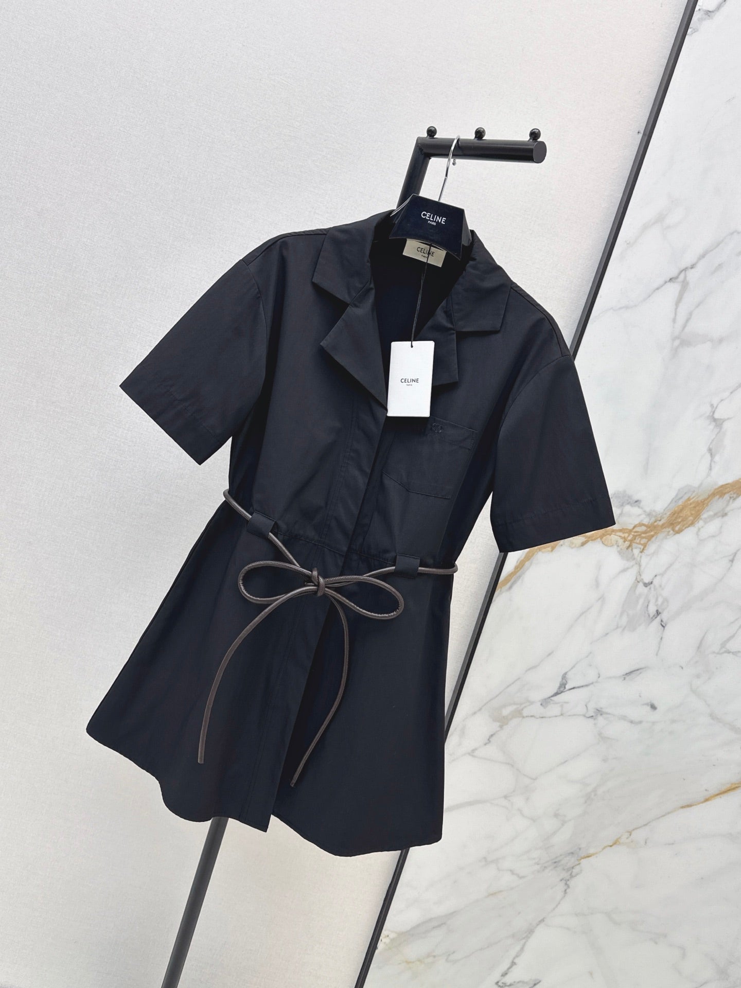 26FW New Triomphe Embroidery Dress 🖤