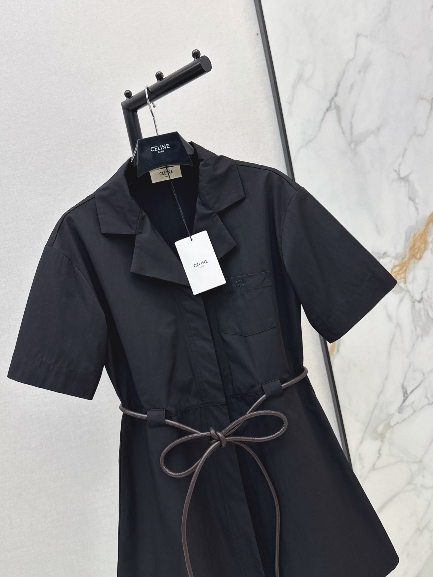 26FW New Triomphe Embroidery Dress 🖤