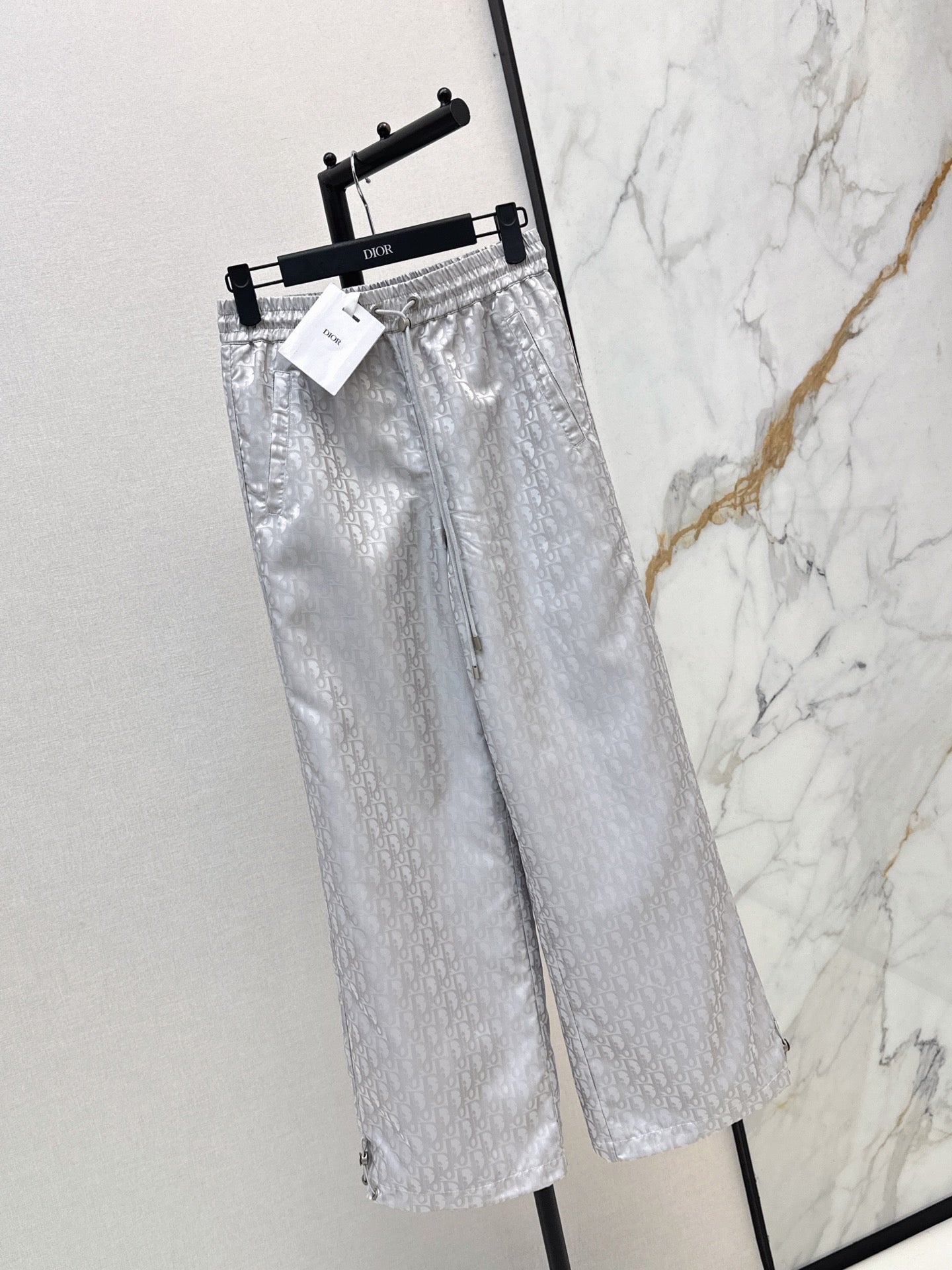 26FW New Premium Grey Series Classic Monogram Sweatpants 🩶