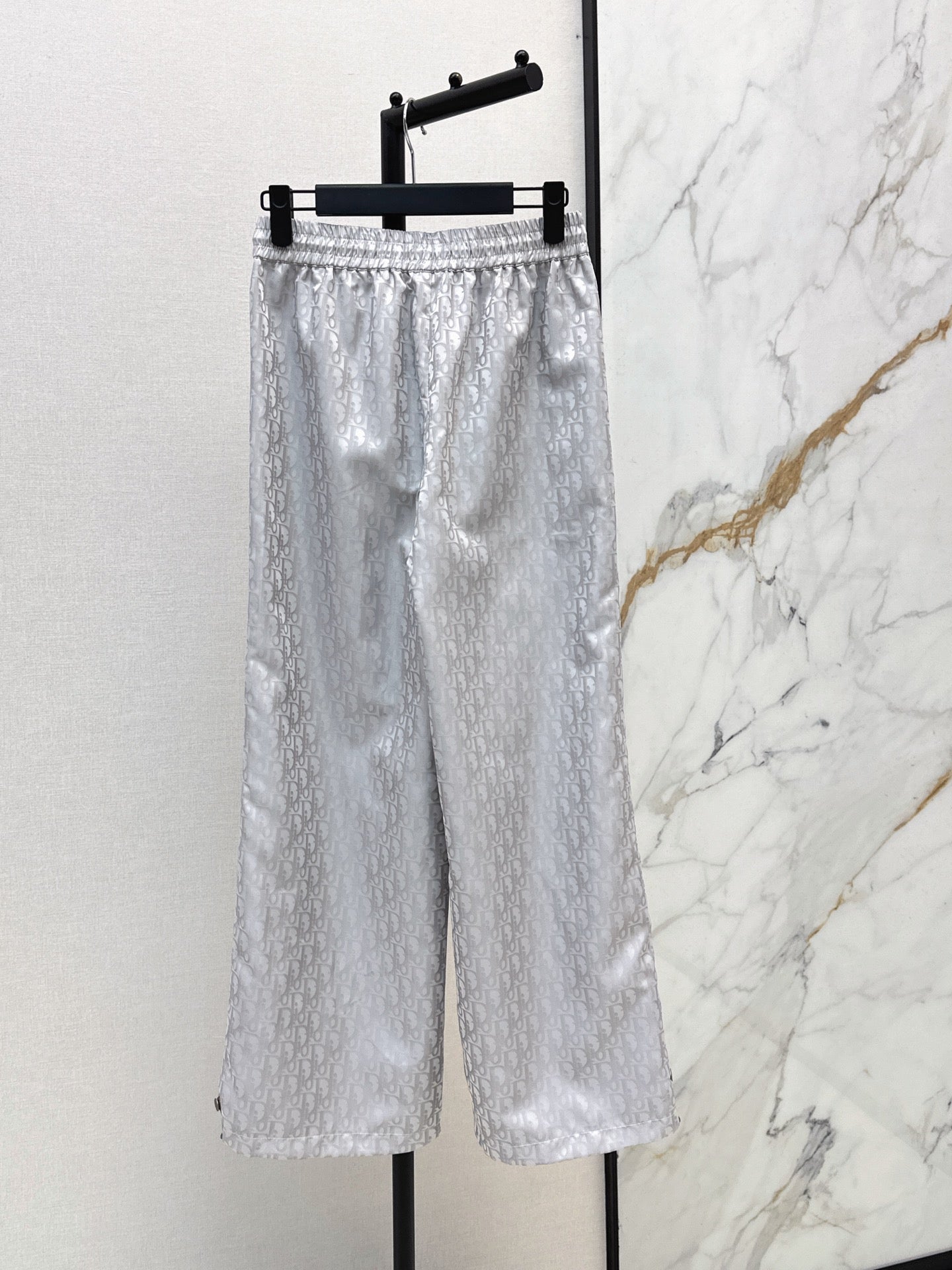 26FW New Premium Grey Series Classic Monogram Sweatpants 🩶