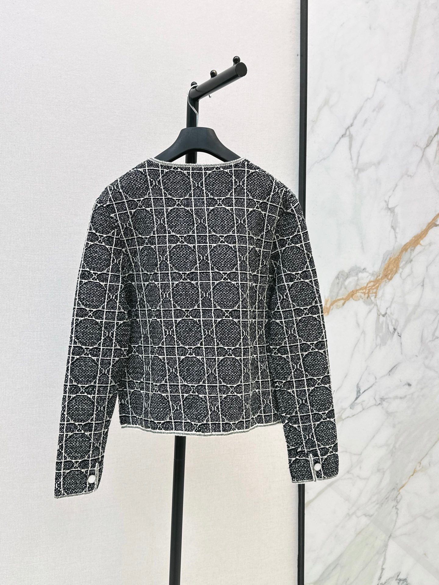26FW New Cannage-pattern Cardigan Jacket 🩶