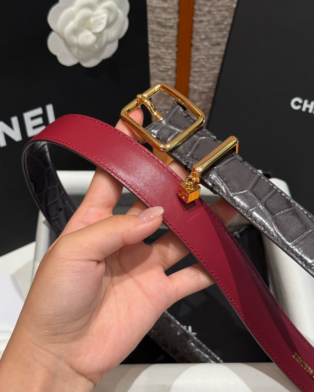🔥Highest Quality🔥26FW New Leather Belt 25mm