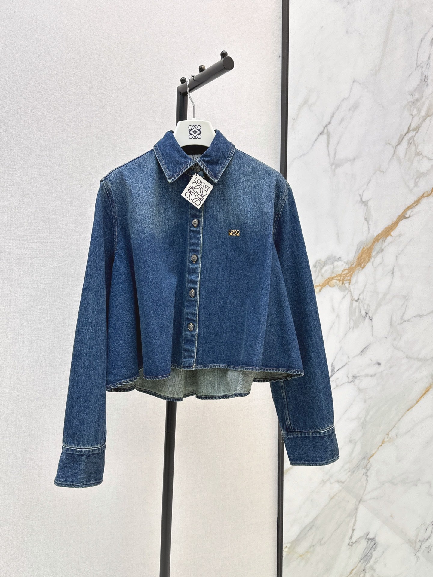 26FW New Vintage-Style Denim Shirt 🩵