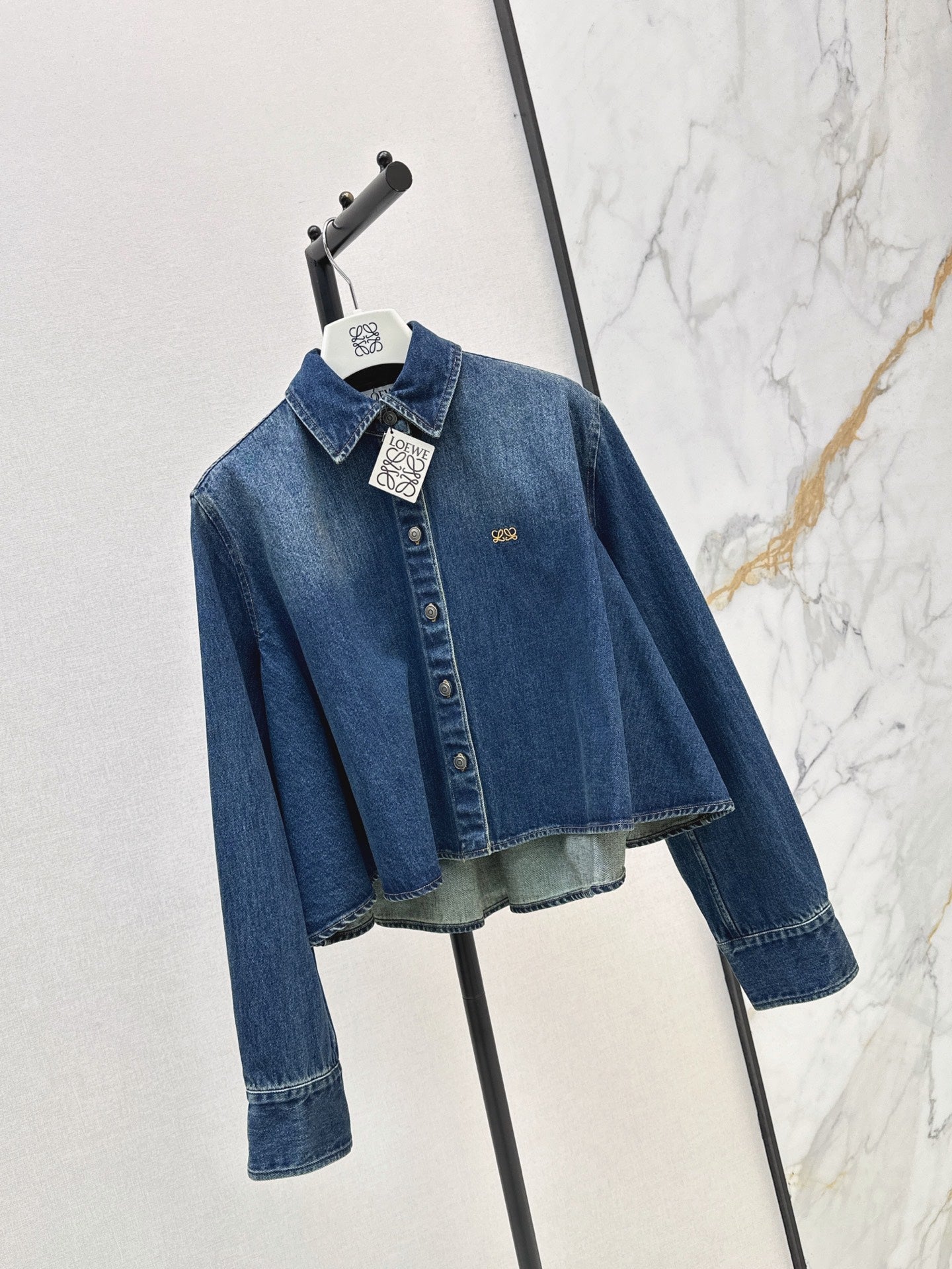 26FW New Vintage-Style Denim Shirt 🩵