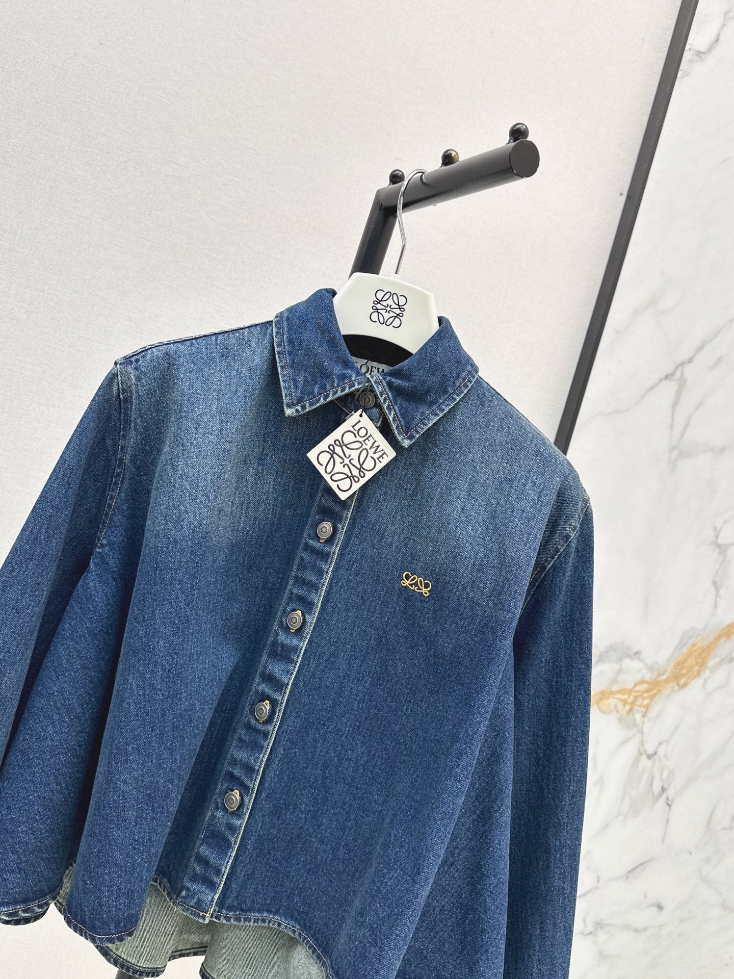 26FW New Vintage-Style Denim Shirt 🩵