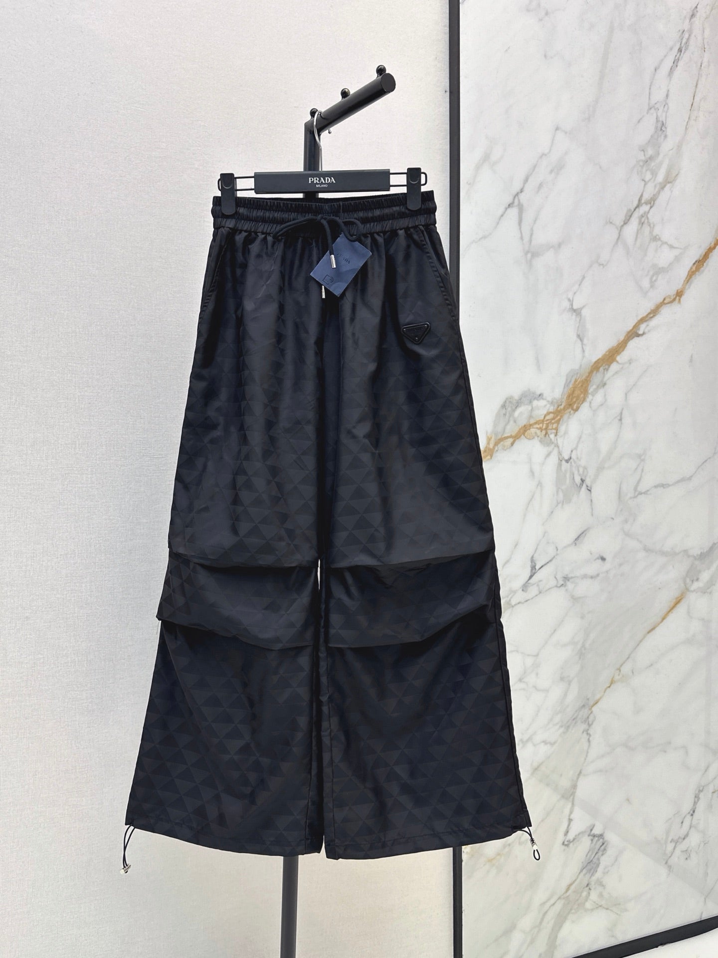 26FW New Plaid Jacquard Elastic-Waist Trousers 🖤