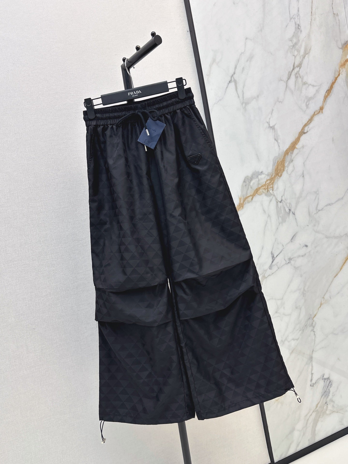 26FW New Plaid Jacquard Elastic-Waist Trousers 🖤