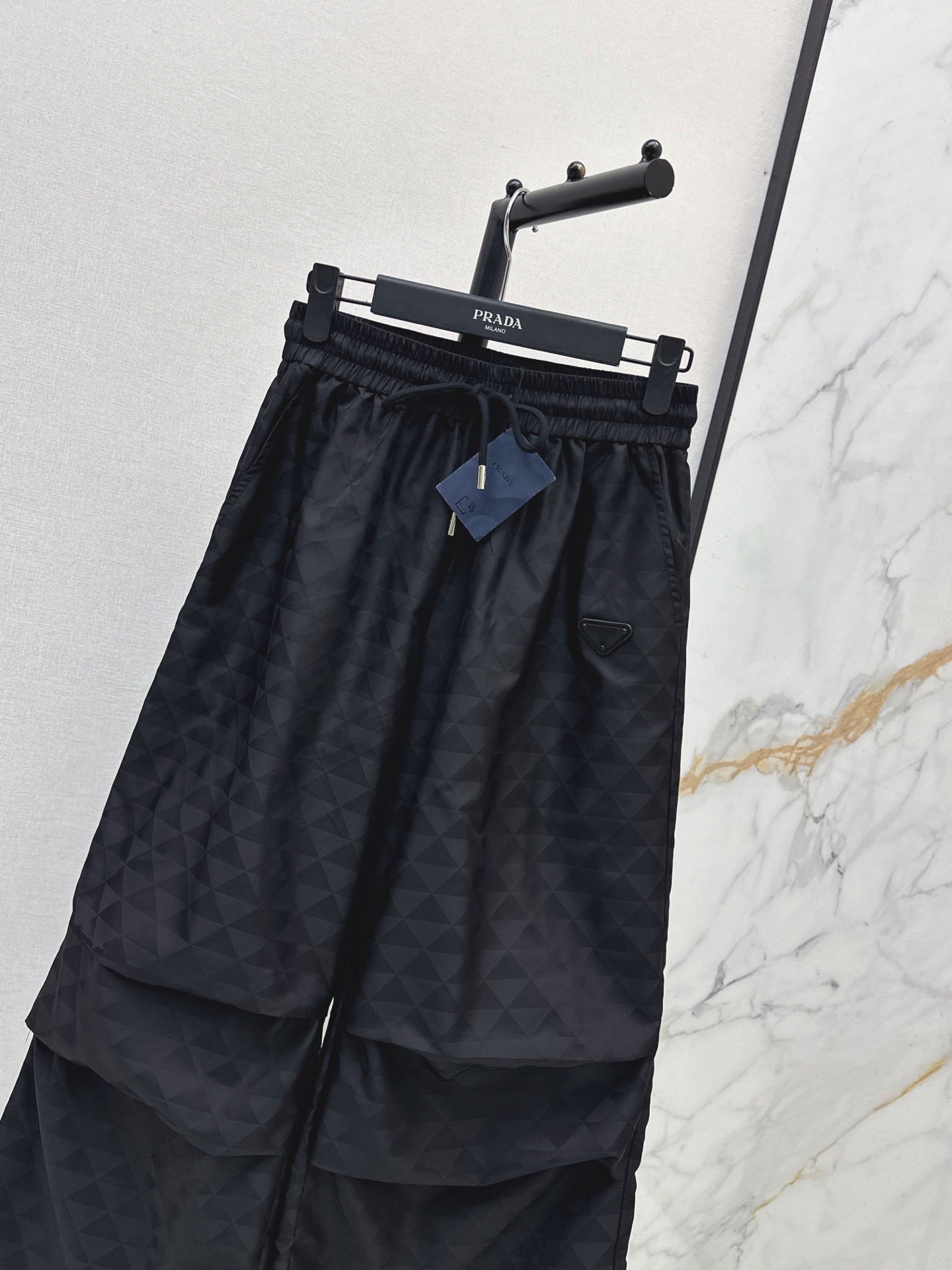 26FW New Plaid Jacquard Elastic-Waist Trousers 🖤