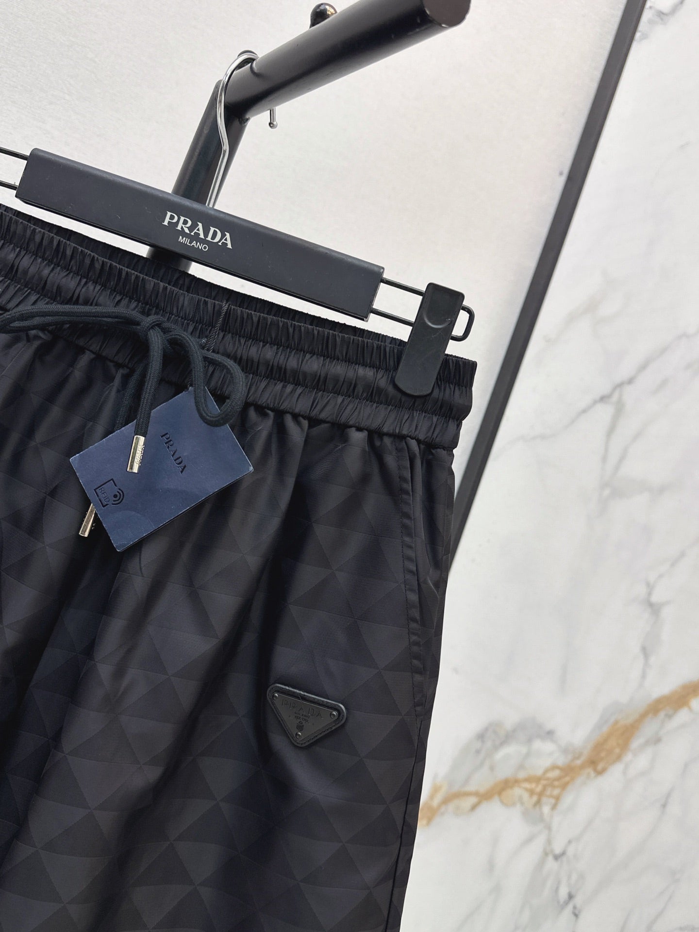26FW New Plaid Jacquard Elastic-Waist Trousers 🖤