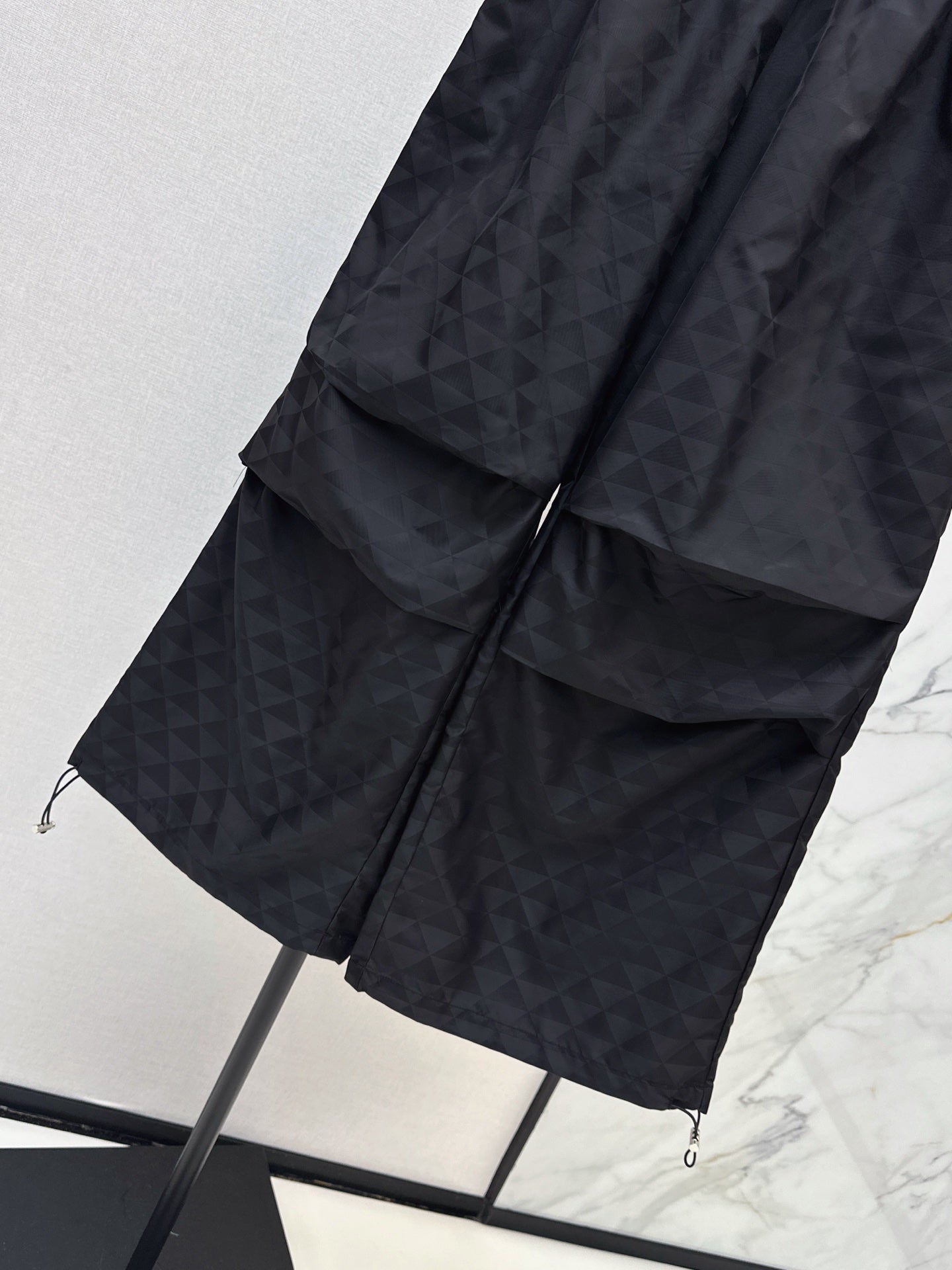 26FW New Plaid Jacquard Elastic-Waist Trousers 🖤