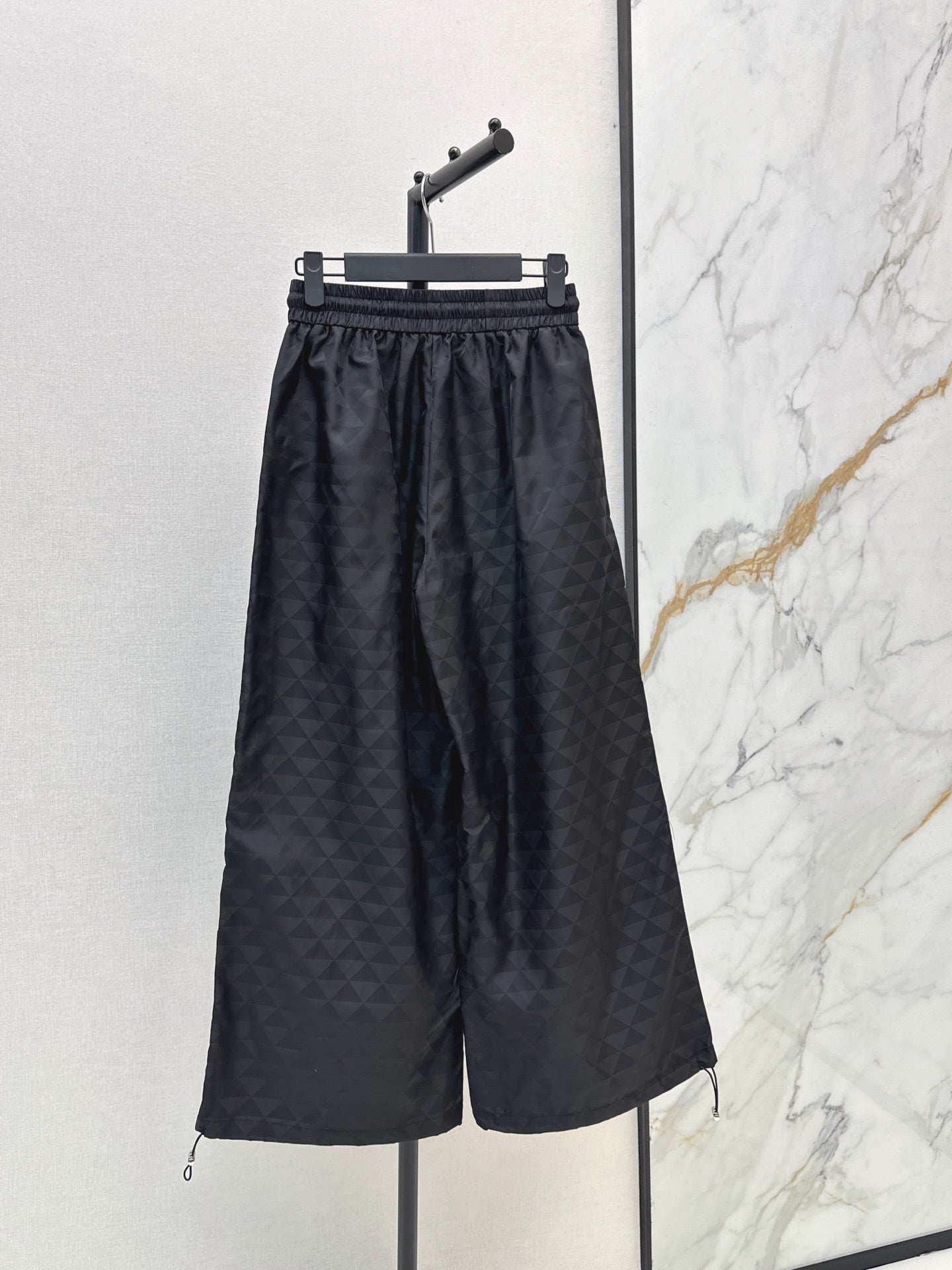 26FW New Plaid Jacquard Elastic-Waist Trousers 🖤
