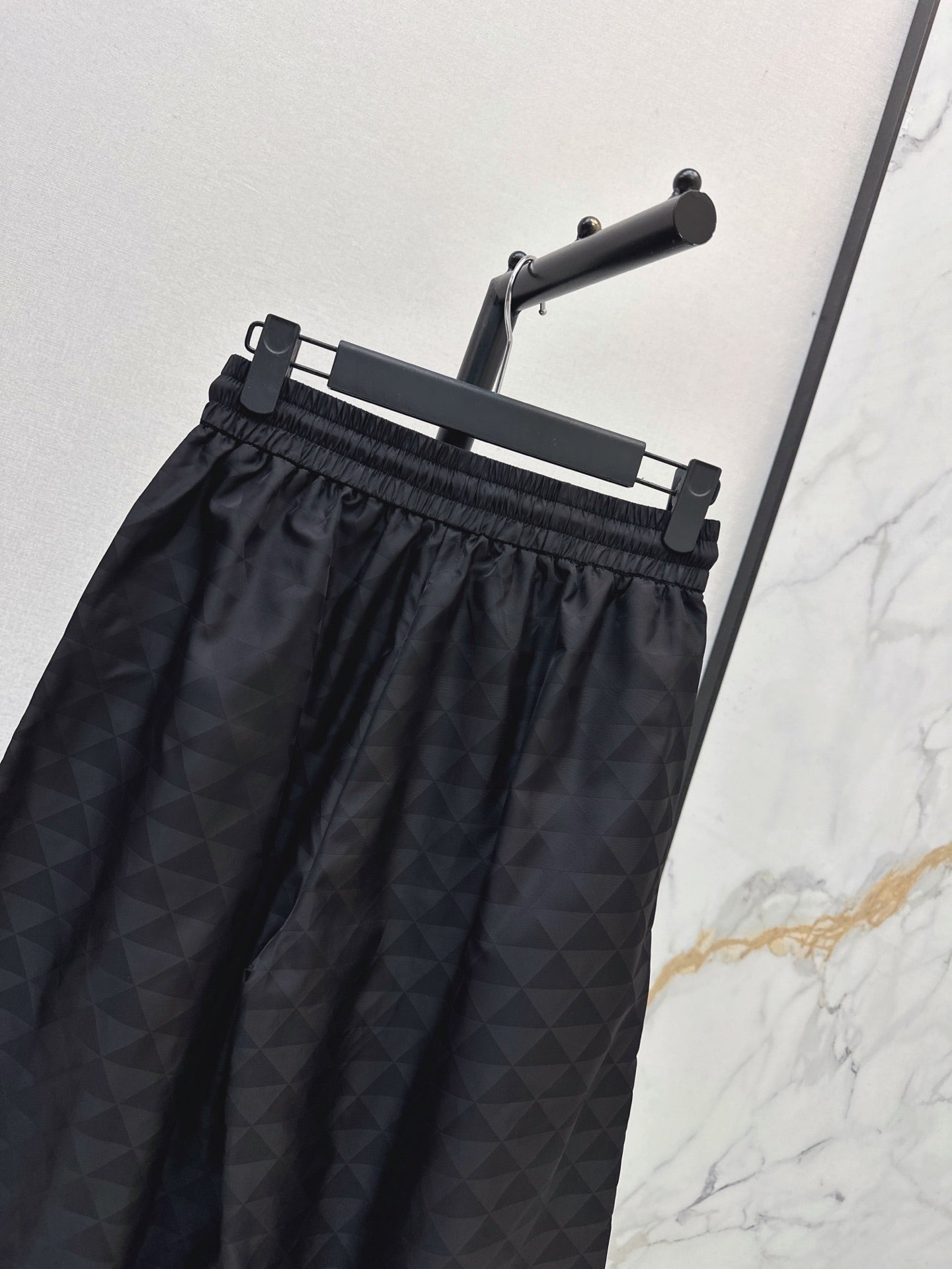 26FW New Plaid Jacquard Elastic-Waist Trousers 🖤