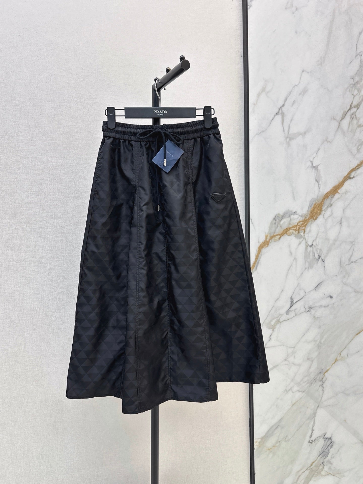26FW New Plaid Jacquard Elastic-Waist Skirt 🖤