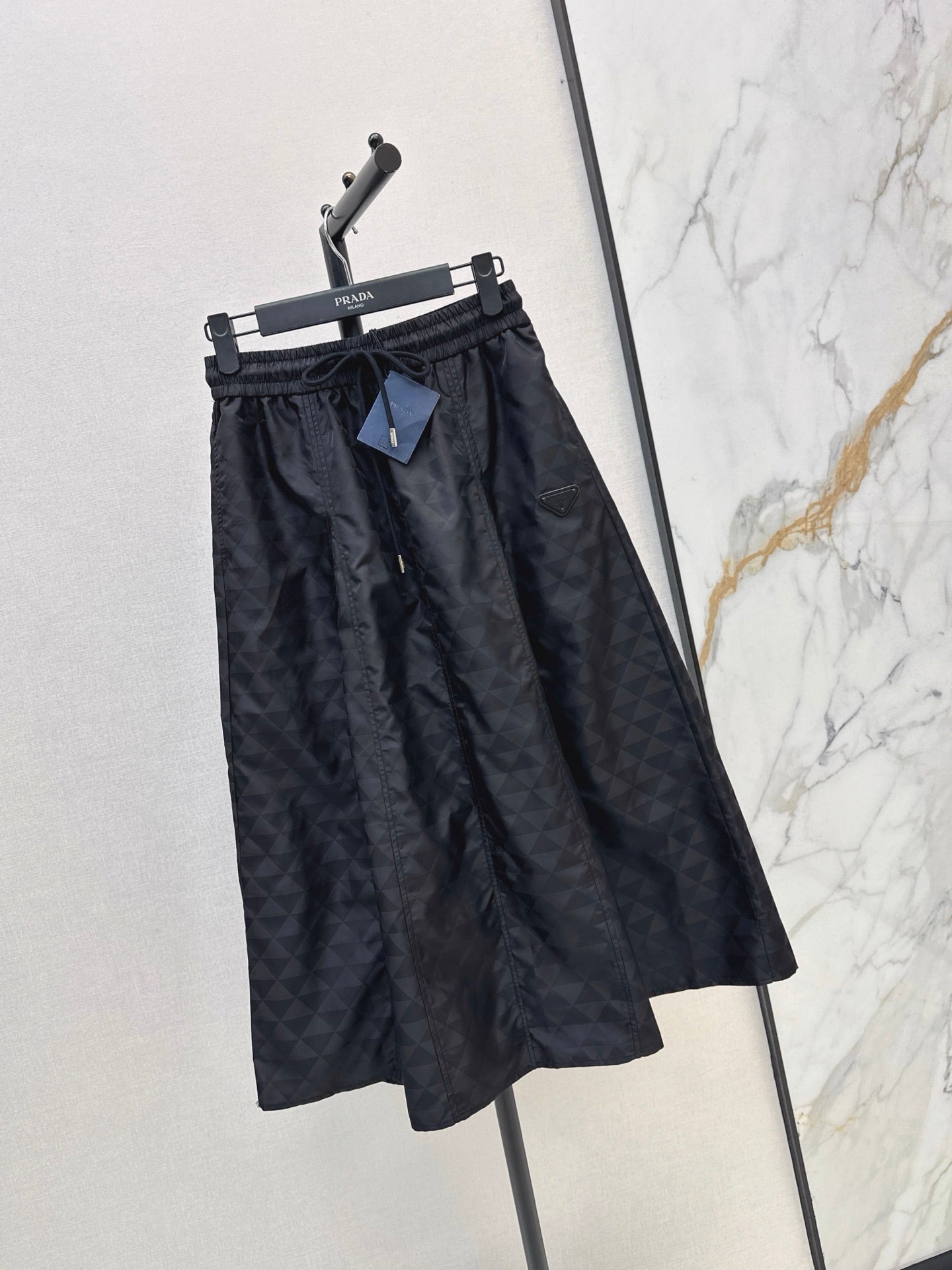 26FW New Plaid Jacquard Elastic-Waist Skirt 🖤