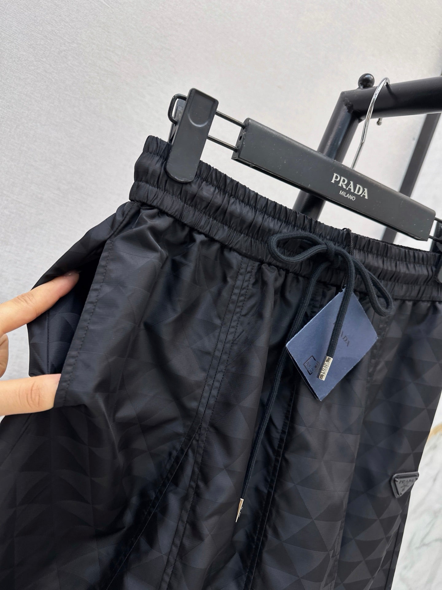 26FW New Plaid Jacquard Elastic-Waist Skirt 🖤