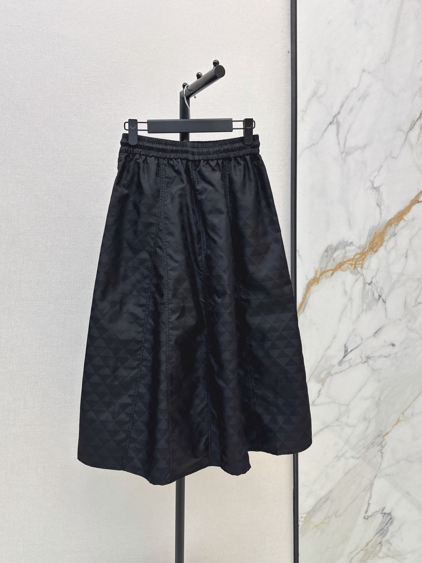 26FW New Plaid Jacquard Elastic-Waist Skirt 🖤