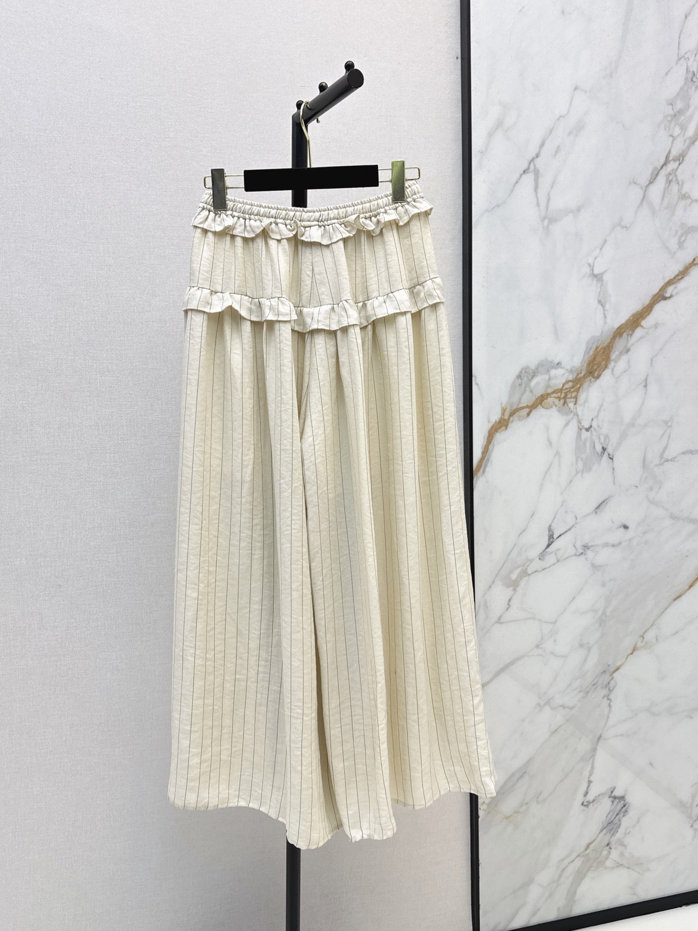 26FW New Striped Wide-Leg Trousers 🖤