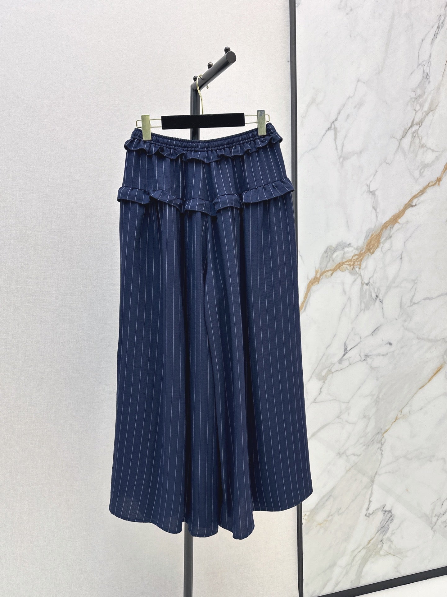26FW New Striped Wide-Leg Trousers 🖤