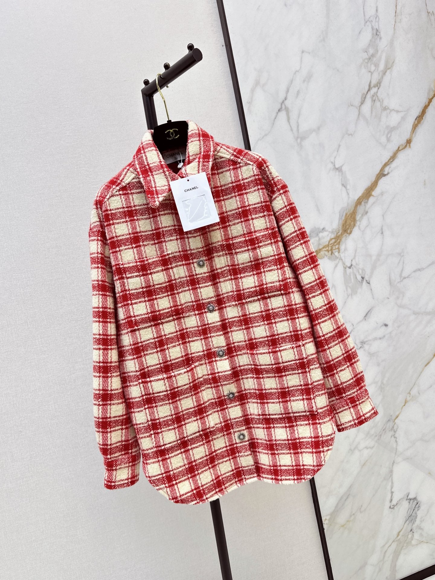 🔥Highest Quality🔥26FW New Loose-Fit Knitted Shirt-Style Jacket