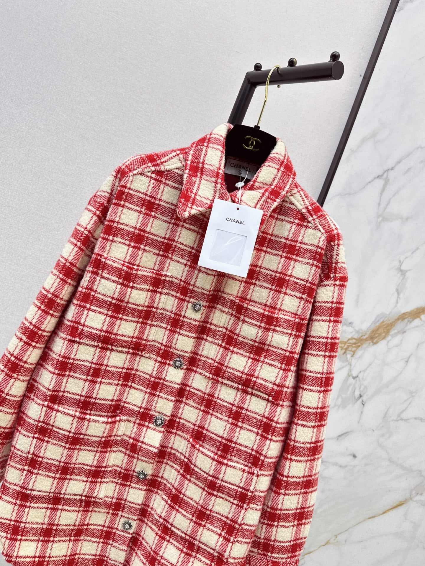 🔥Highest Quality🔥26FW New Loose-Fit Knitted Shirt-Style Jacket