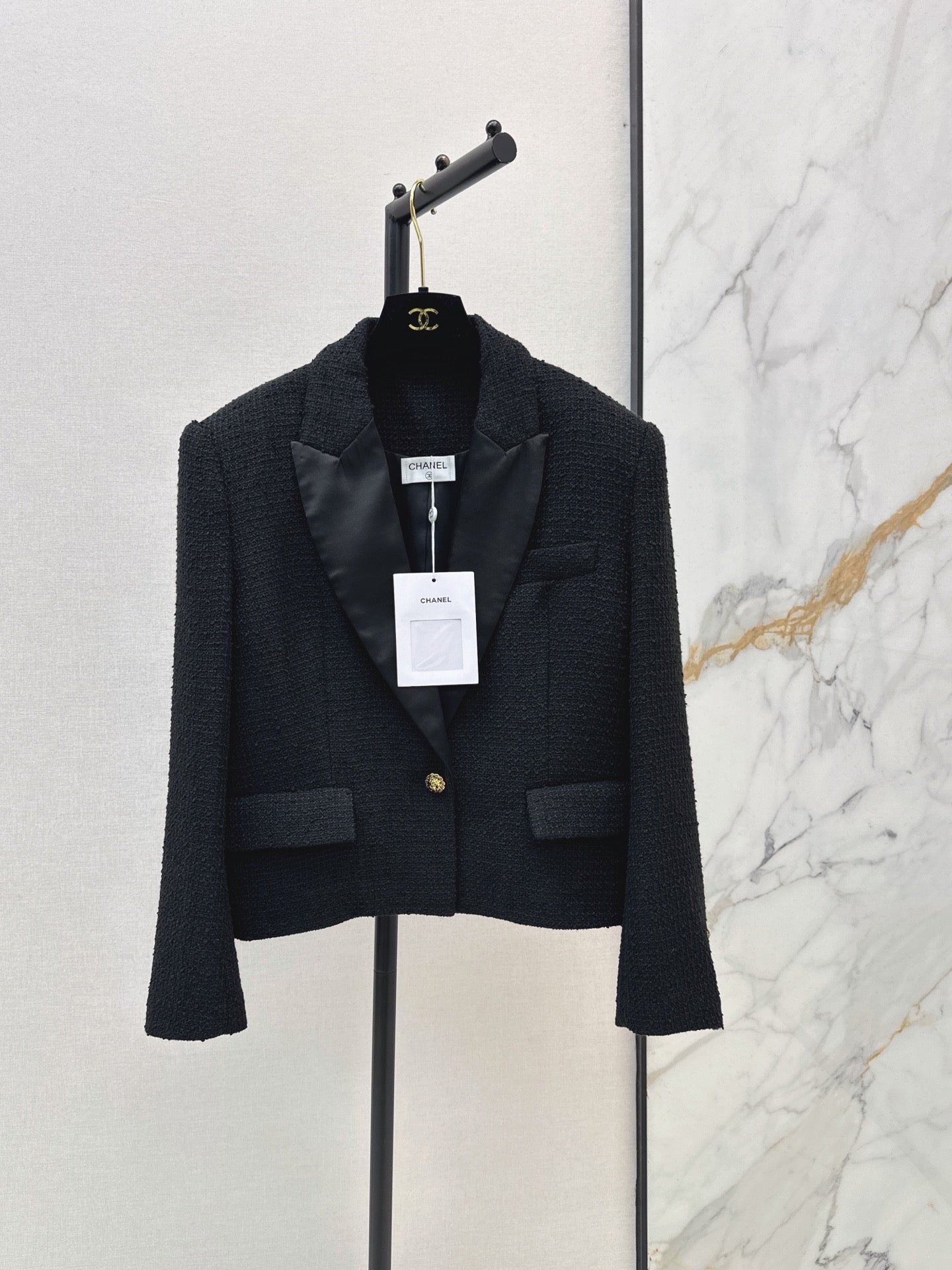 🔥Highest Quality🔥26FW New Tweed Lapel Blazer 🖤