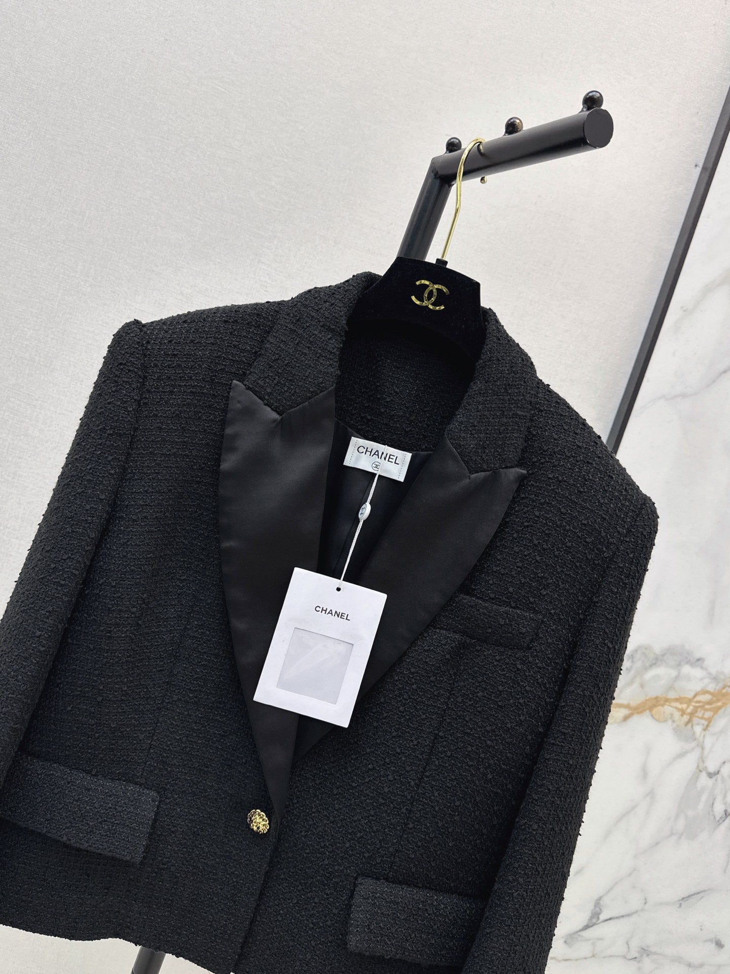 🔥Highest Quality🔥26FW New Tweed Lapel Blazer 🖤