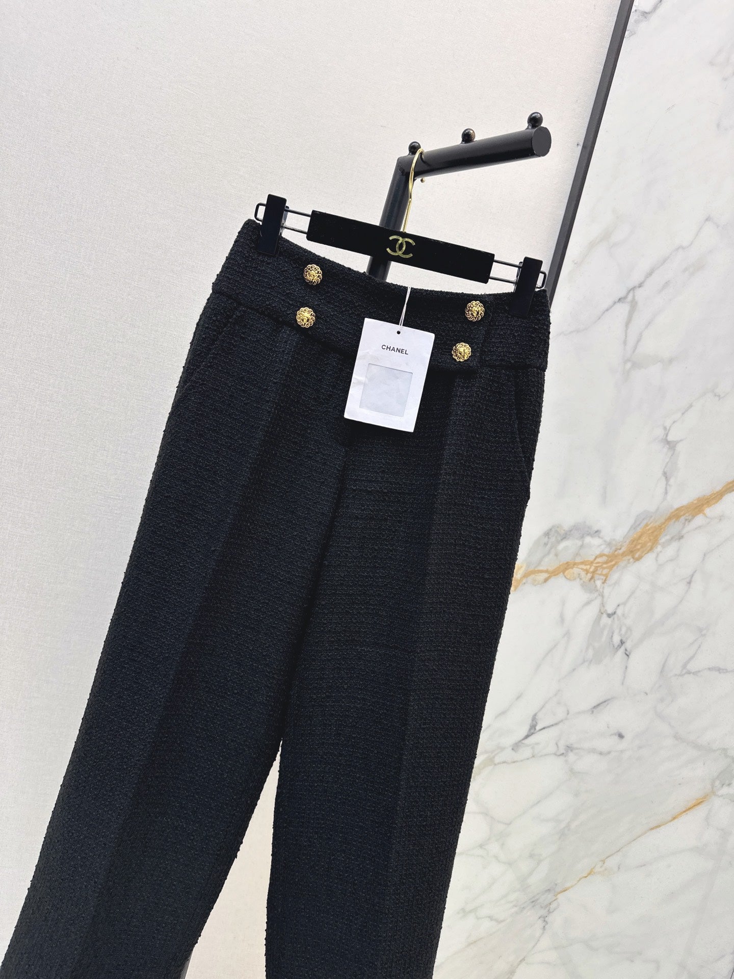 🔥Highest Quality🔥26FW New Vintage-Style Low-Rise Straight-Leg Wool Trousers 🖤