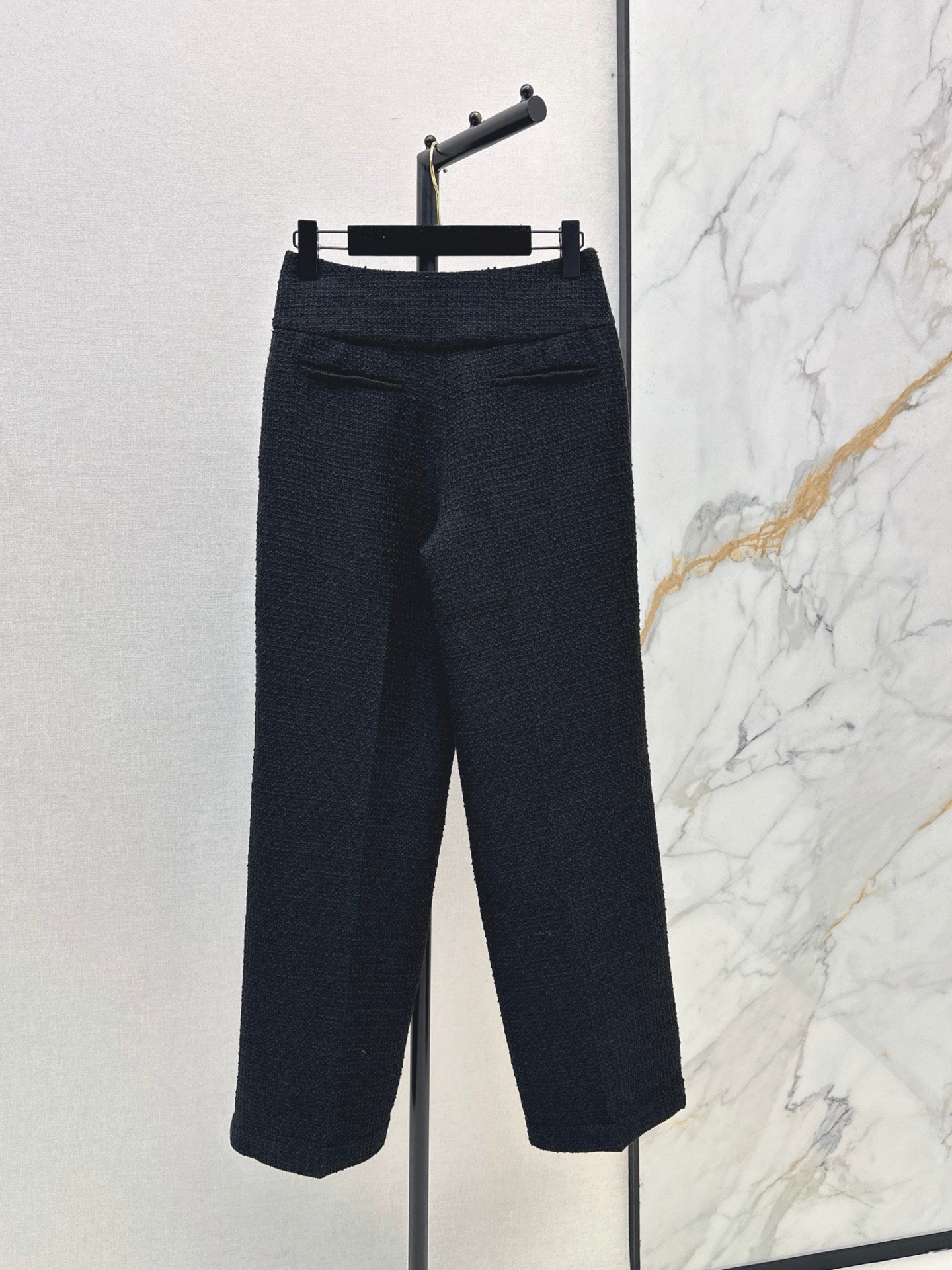 🔥Highest Quality🔥26FW New Vintage-Style Low-Rise Straight-Leg Wool Trousers 🖤