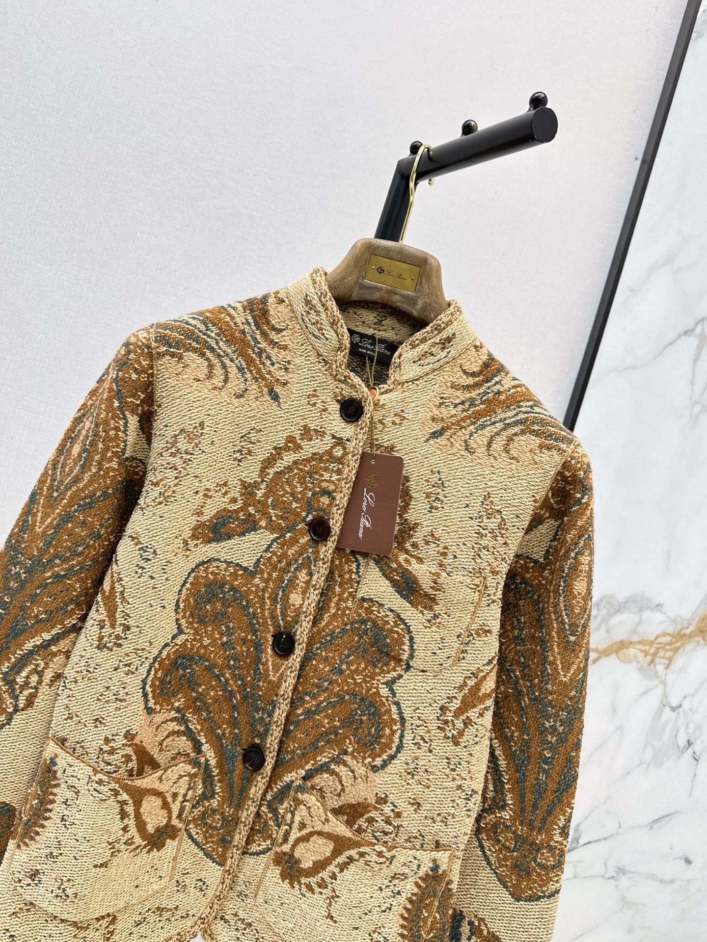 ❤️‍🔥Limited edition❤️‍🔥26FW New Elegant Stand-Collar Cashmere Coat 🤍