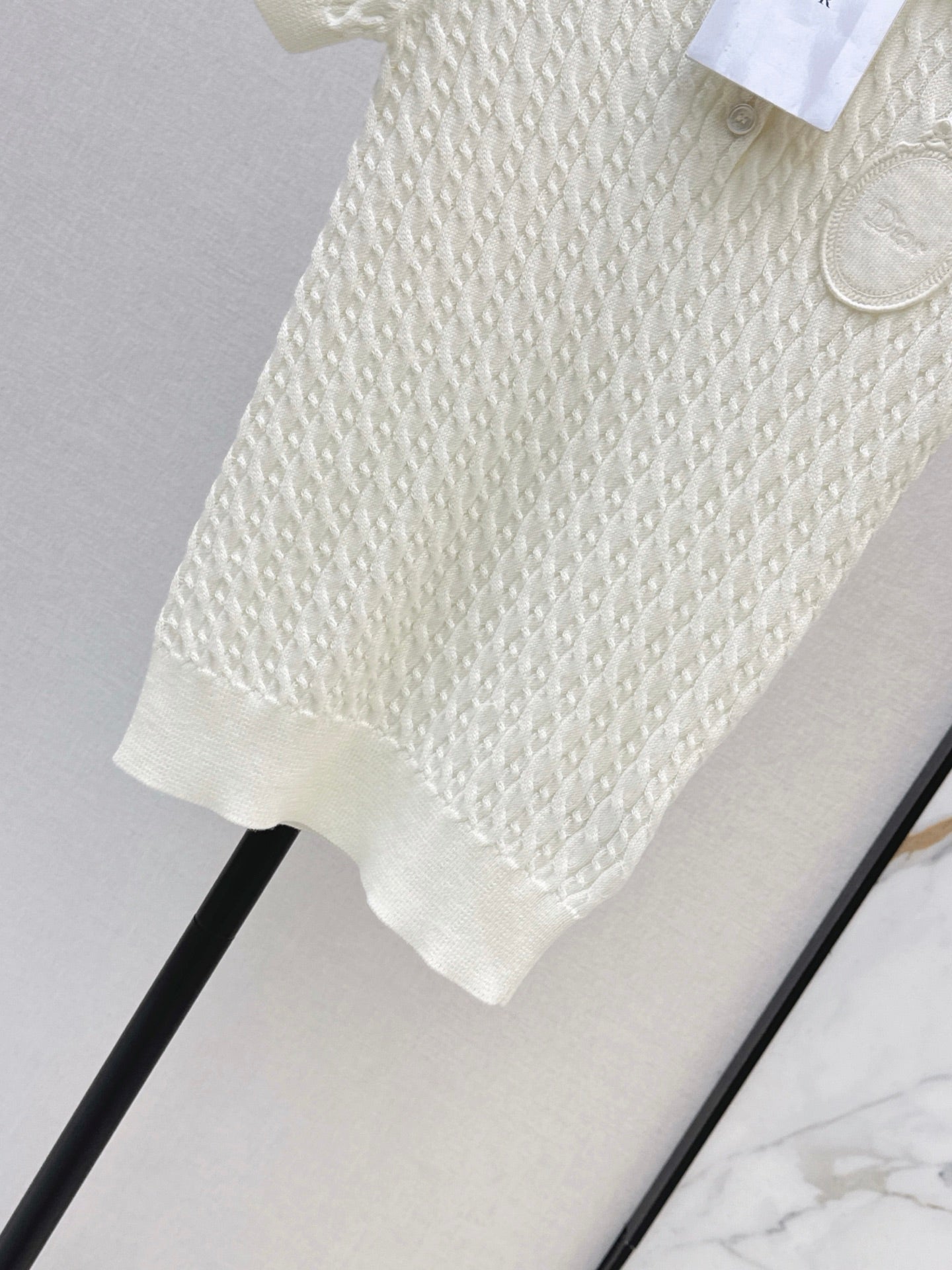 26FW New Short-Sleeve Knit Polo Sweater 🤍
