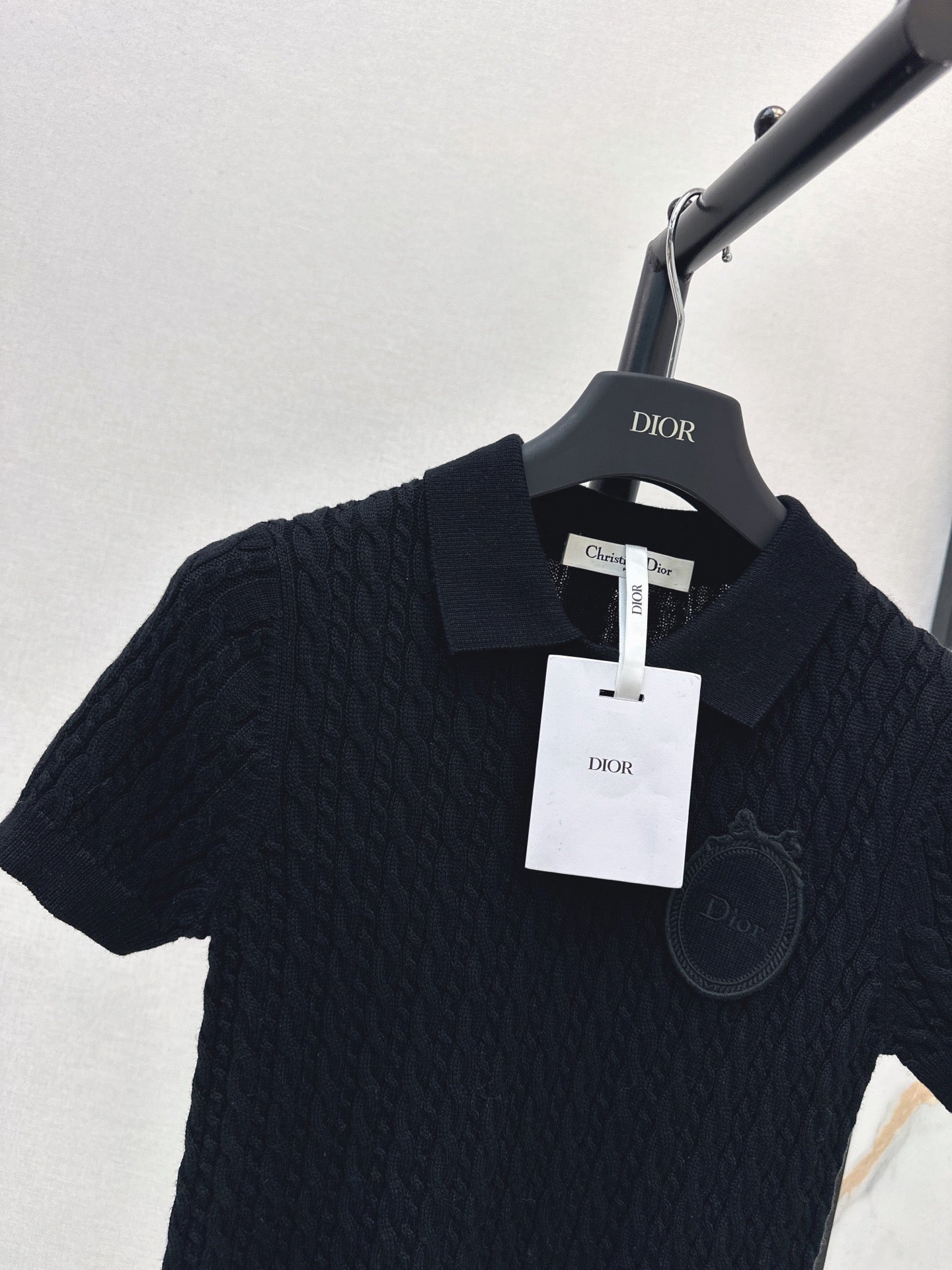 26FW New Short-Sleeve Knit Polo Sweater 🤍