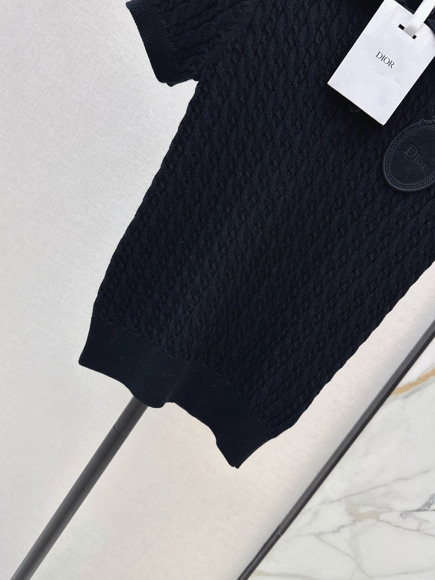 26FW New Short-Sleeve Knit Polo Sweater 🤍