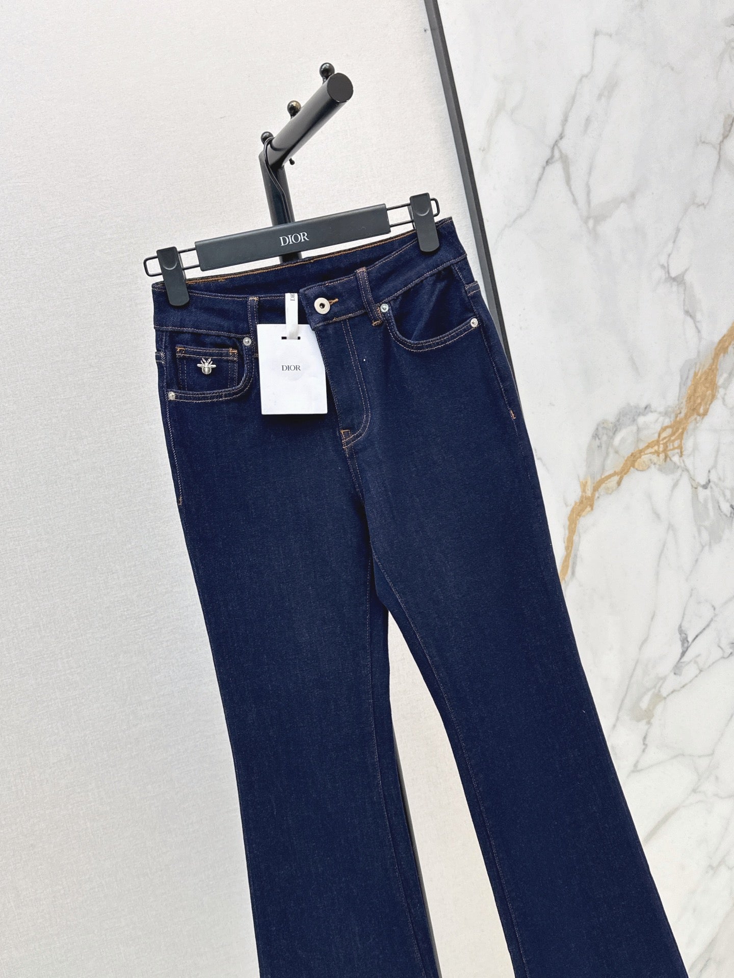 26FW New Stretch Slim-Fit Micro-Flared Jeans 🩵