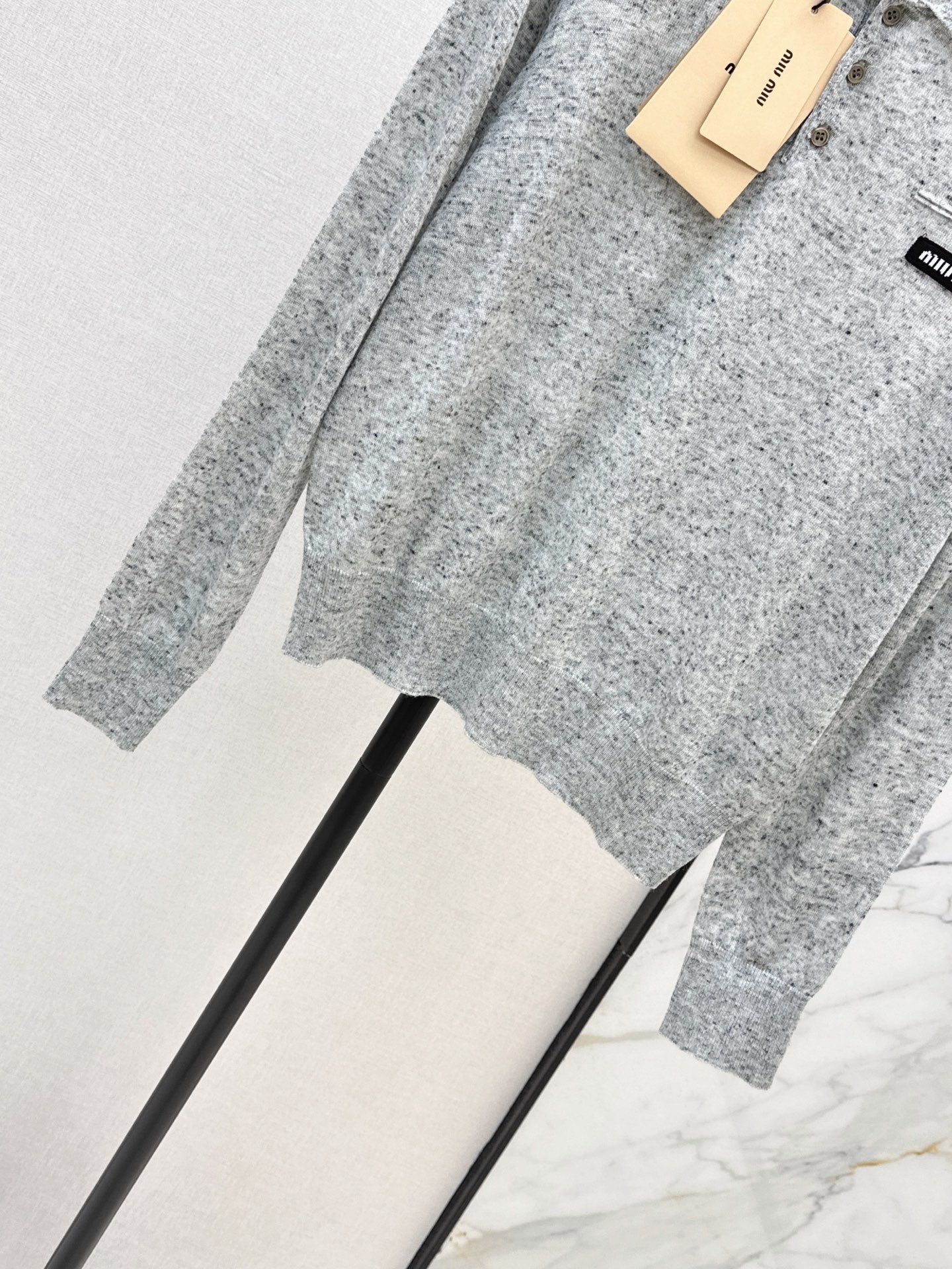 26FW New Collared Knit Top 🩶