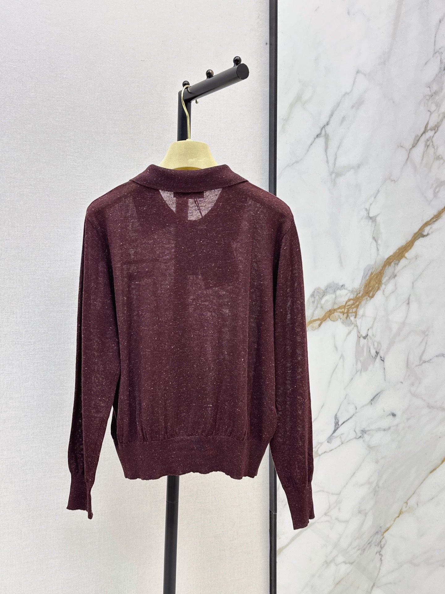 26FW New Collared Knit Top 🩶