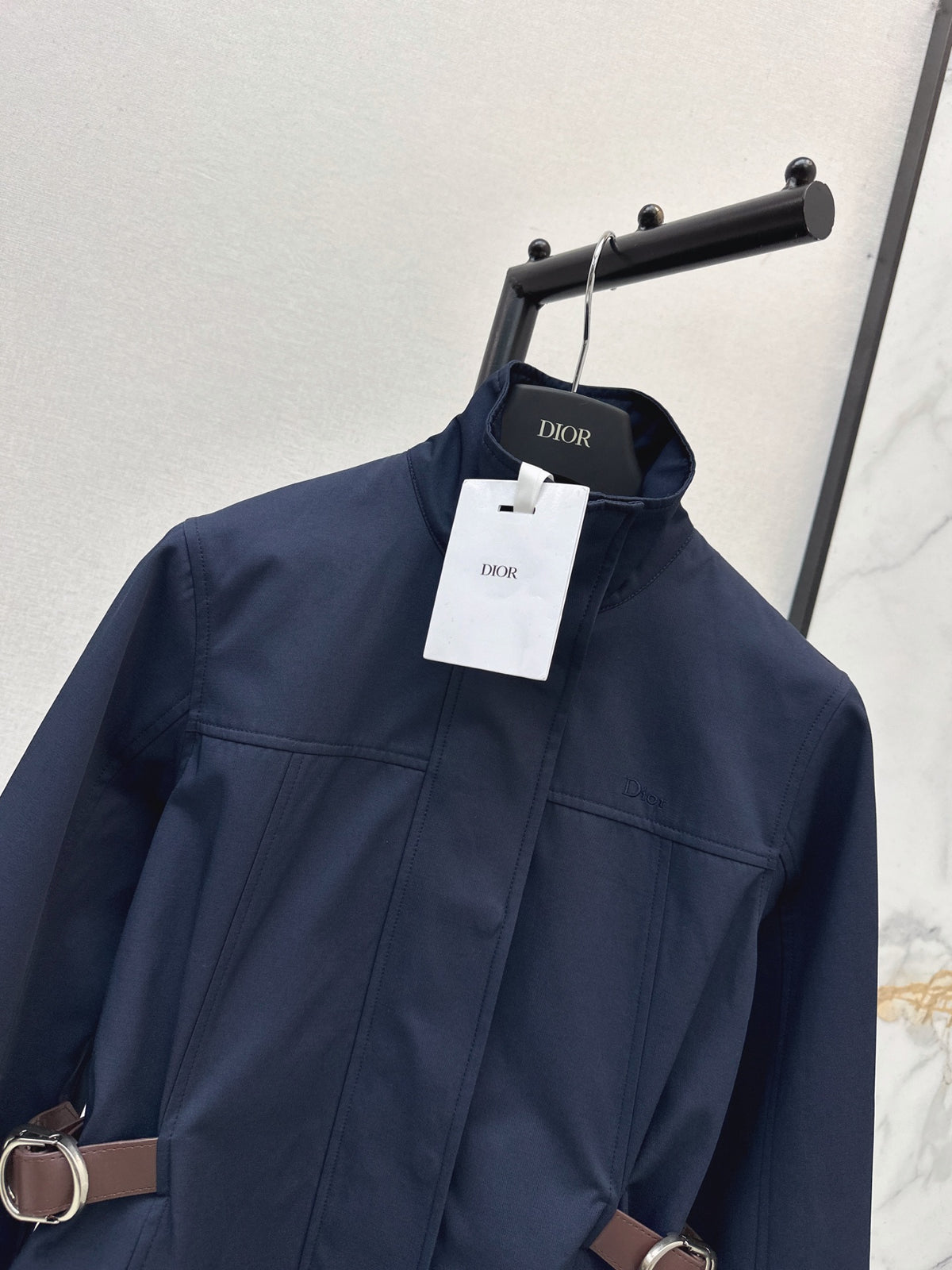 26FW New Mid-Length Trench Coat with Dual-Side Belted Waist 🖤