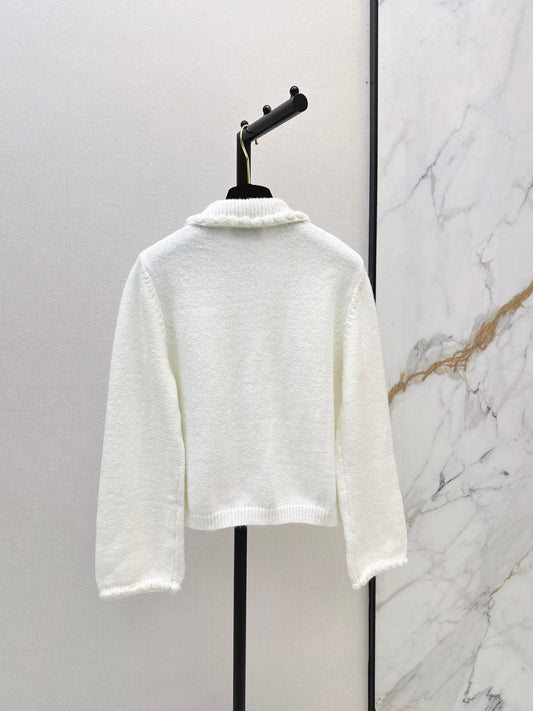 26FW New "Coco Girl" Collared Knit Cardigan 🤍