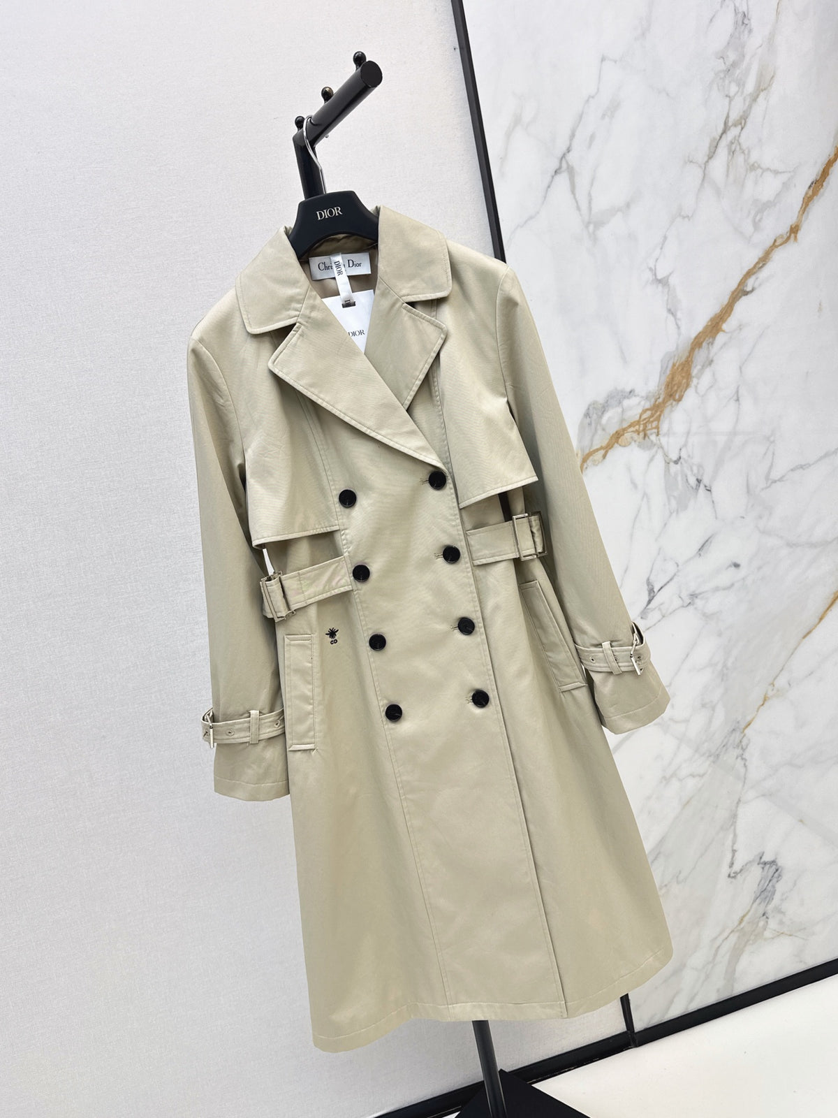 26FW New Classic Khaki Long Trench Coat 🤎